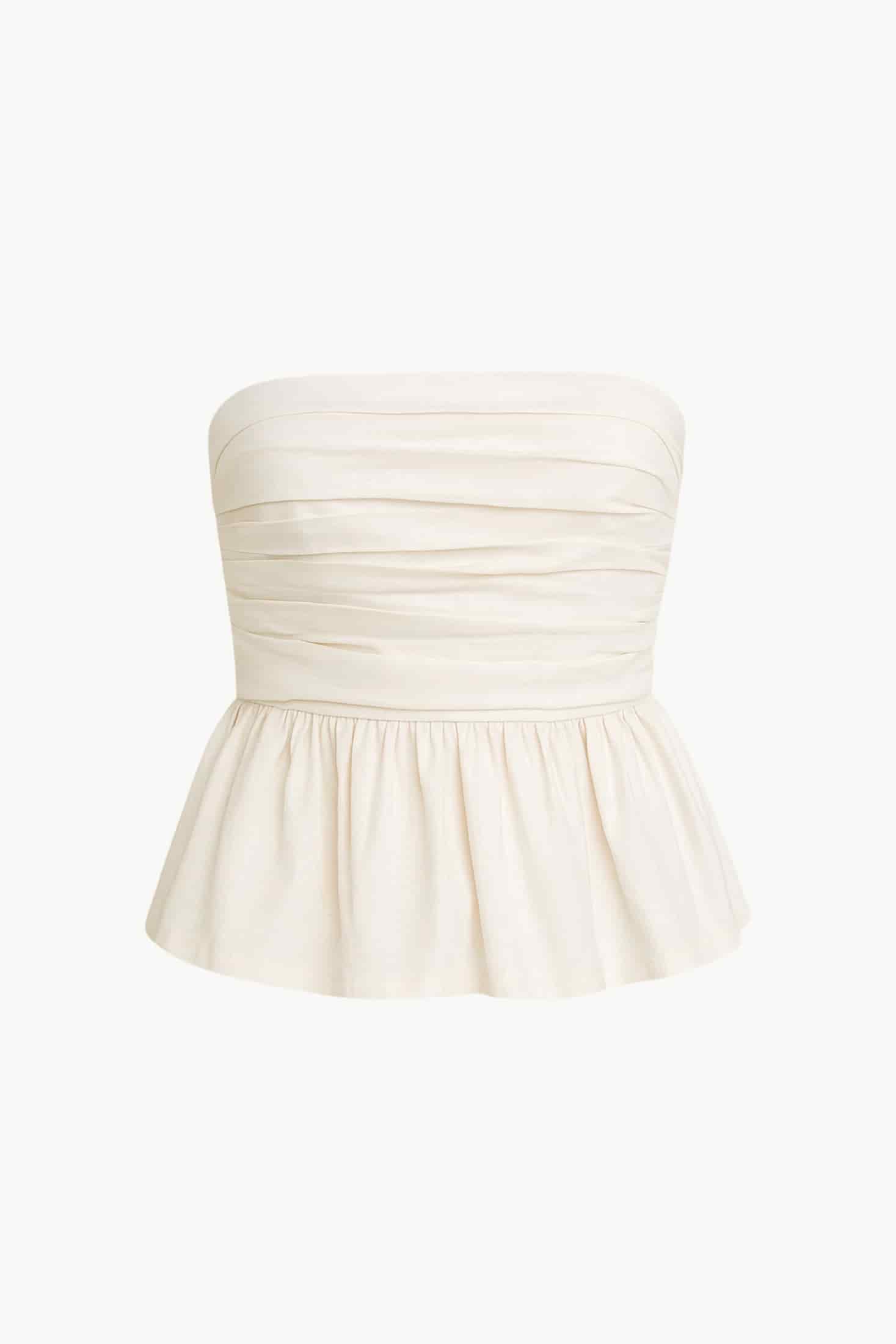Mia Blouse in White - miniatura 2