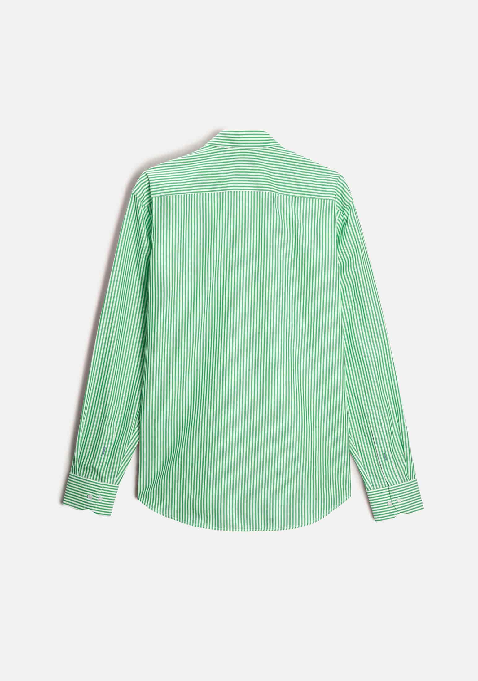 Camisa H CBD Rayas L-Azl Verde - miniatura 3