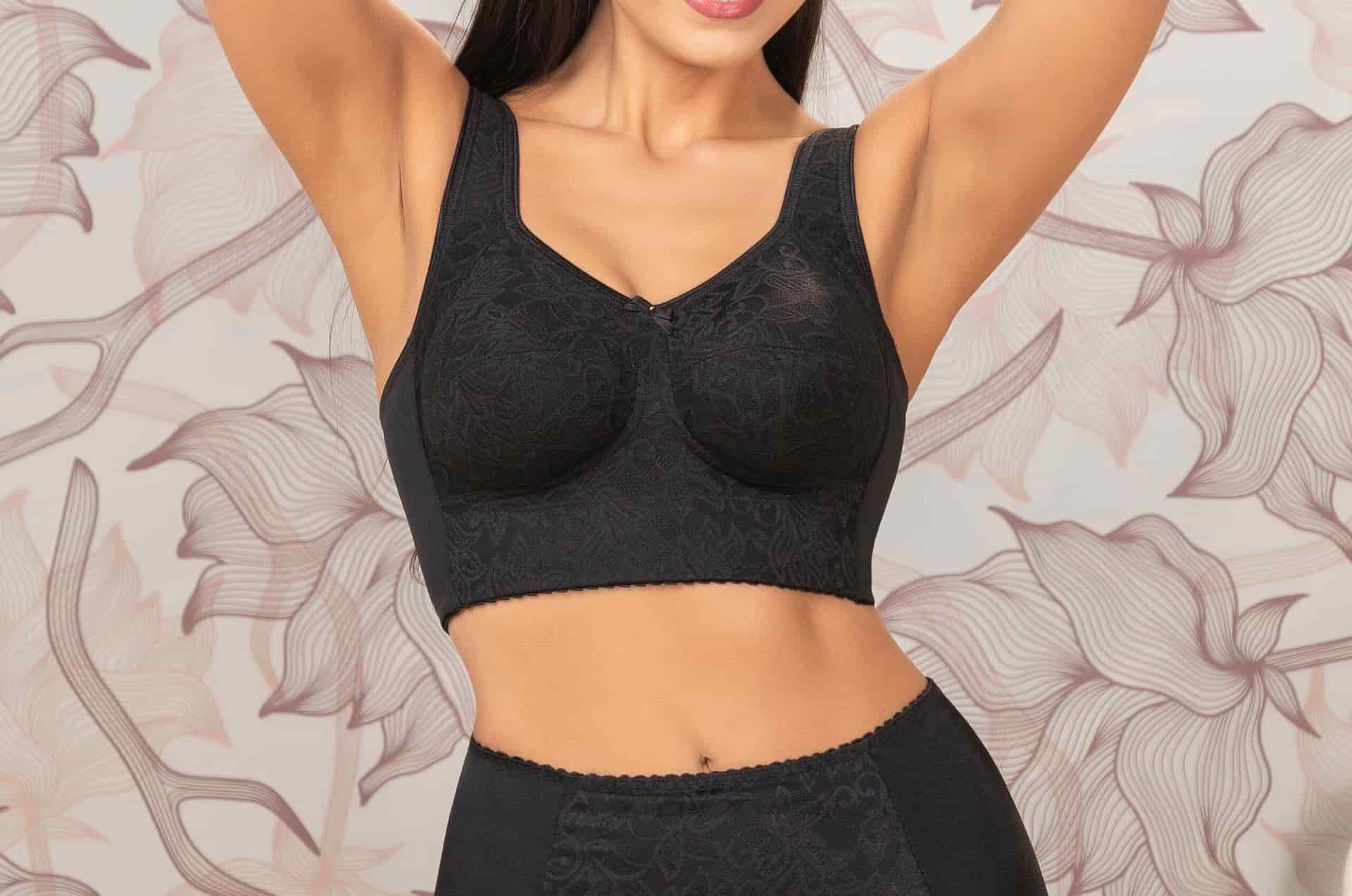 Brasier Clásico en Blonda con Tira Acolchada y Espalda Ancha - miniatura 2