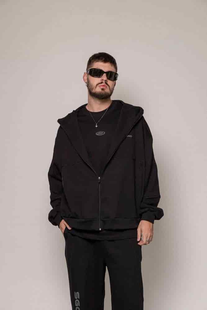 Hoodie 87/27 Sgo-Negro - miniatura 6