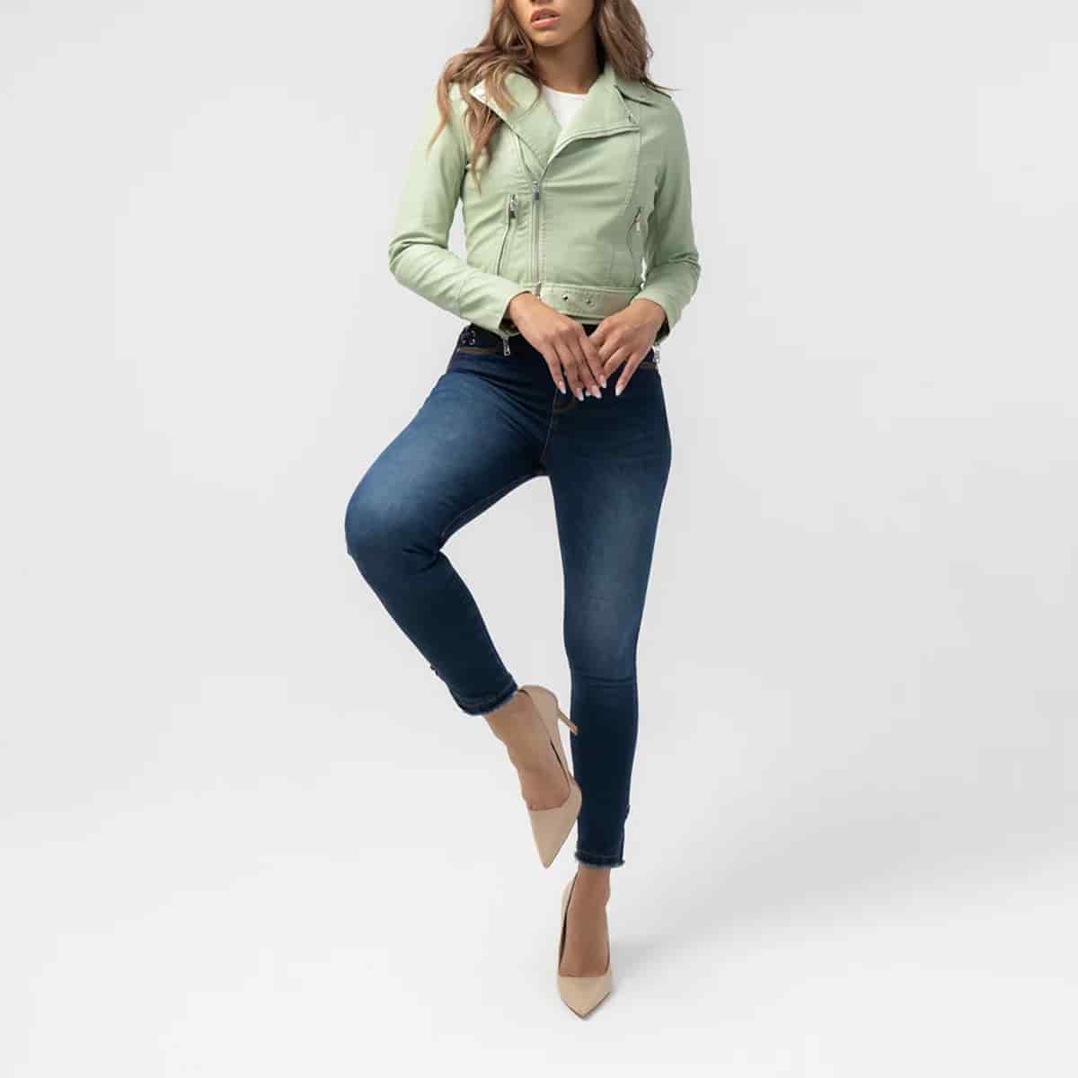 Chaqueta Sintetica Biker Carly - miniatura 16