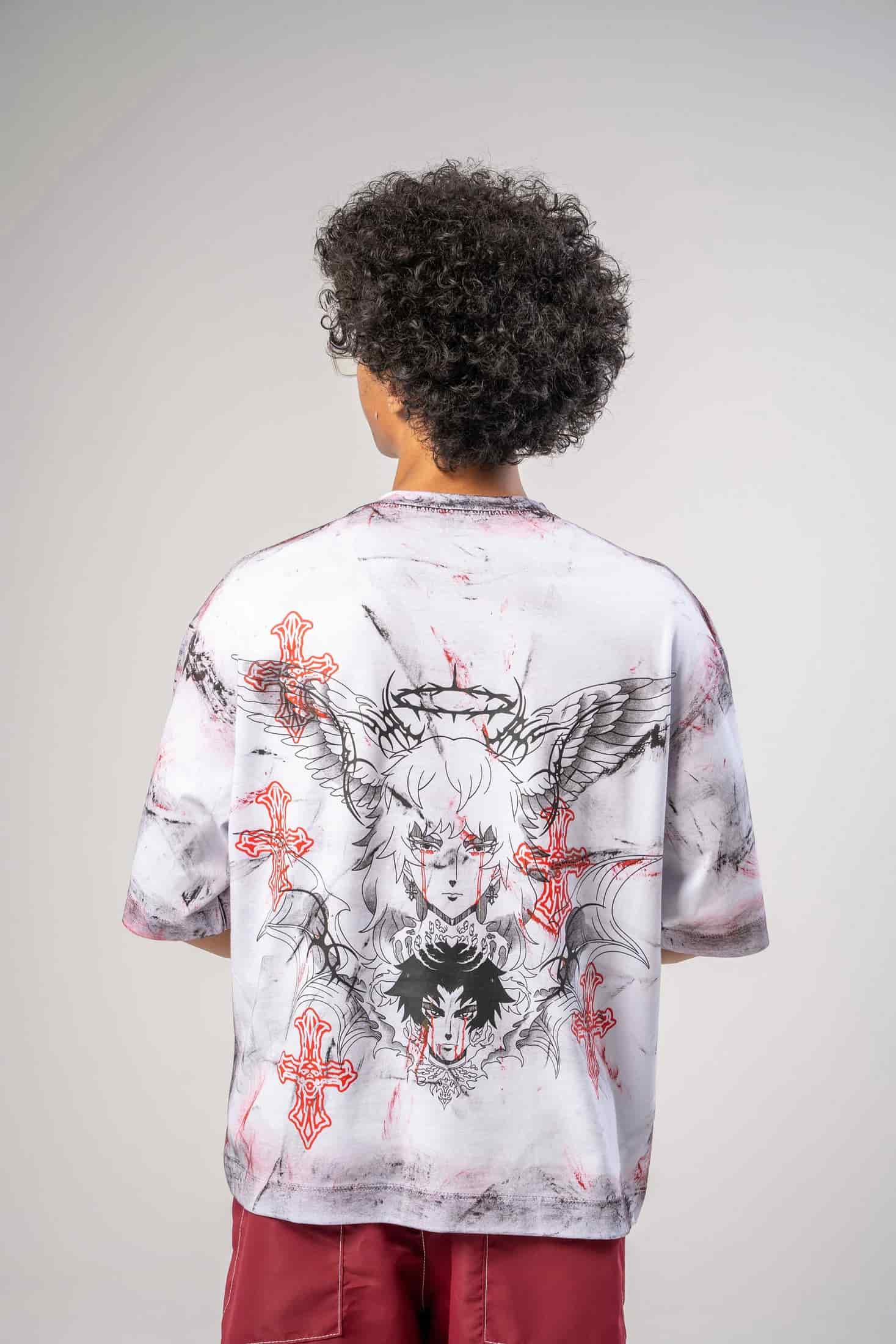 Camiseta Distressed Cry baby - miniatura 1