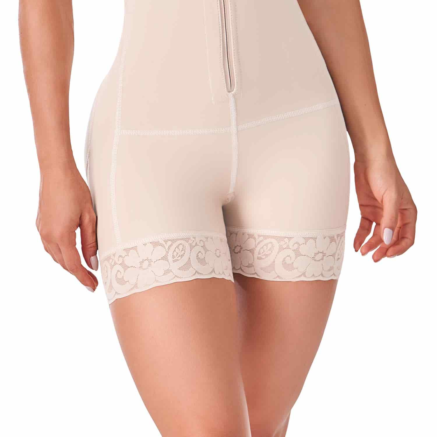 Faja Colombiana Strapless Tipo Short Powernet Titi Mujer - miniatura 8