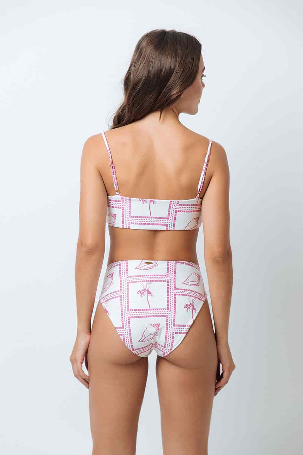 Top de Bikini Ruby Pink Lapa - miniatura 2