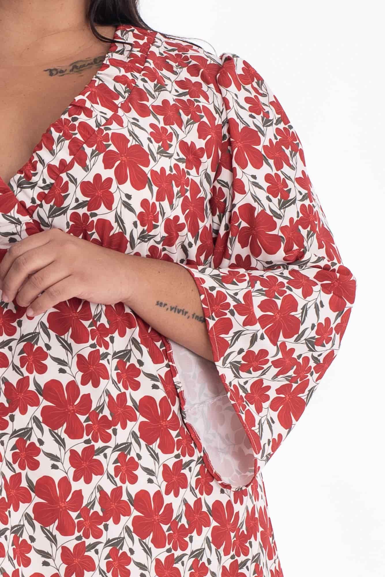 Vestido Boho Flores - miniatura 9