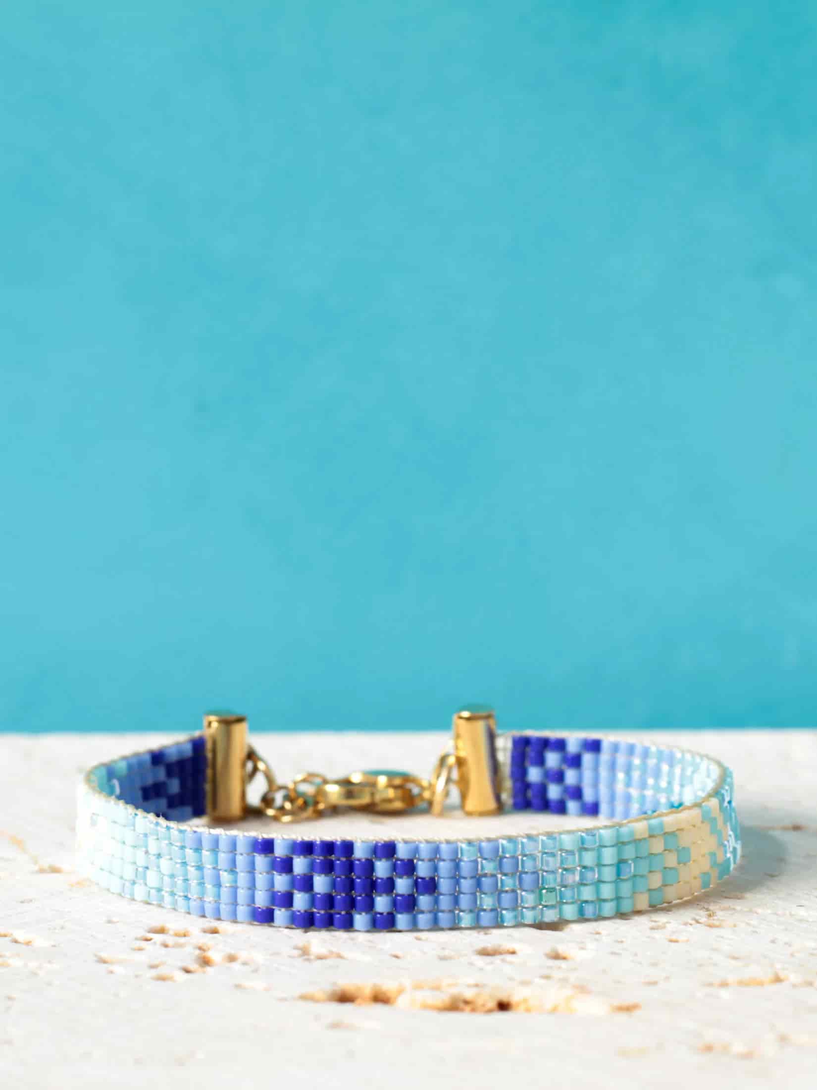 Brazalete Miyuki Cenote 5 puntos - miniatura 9