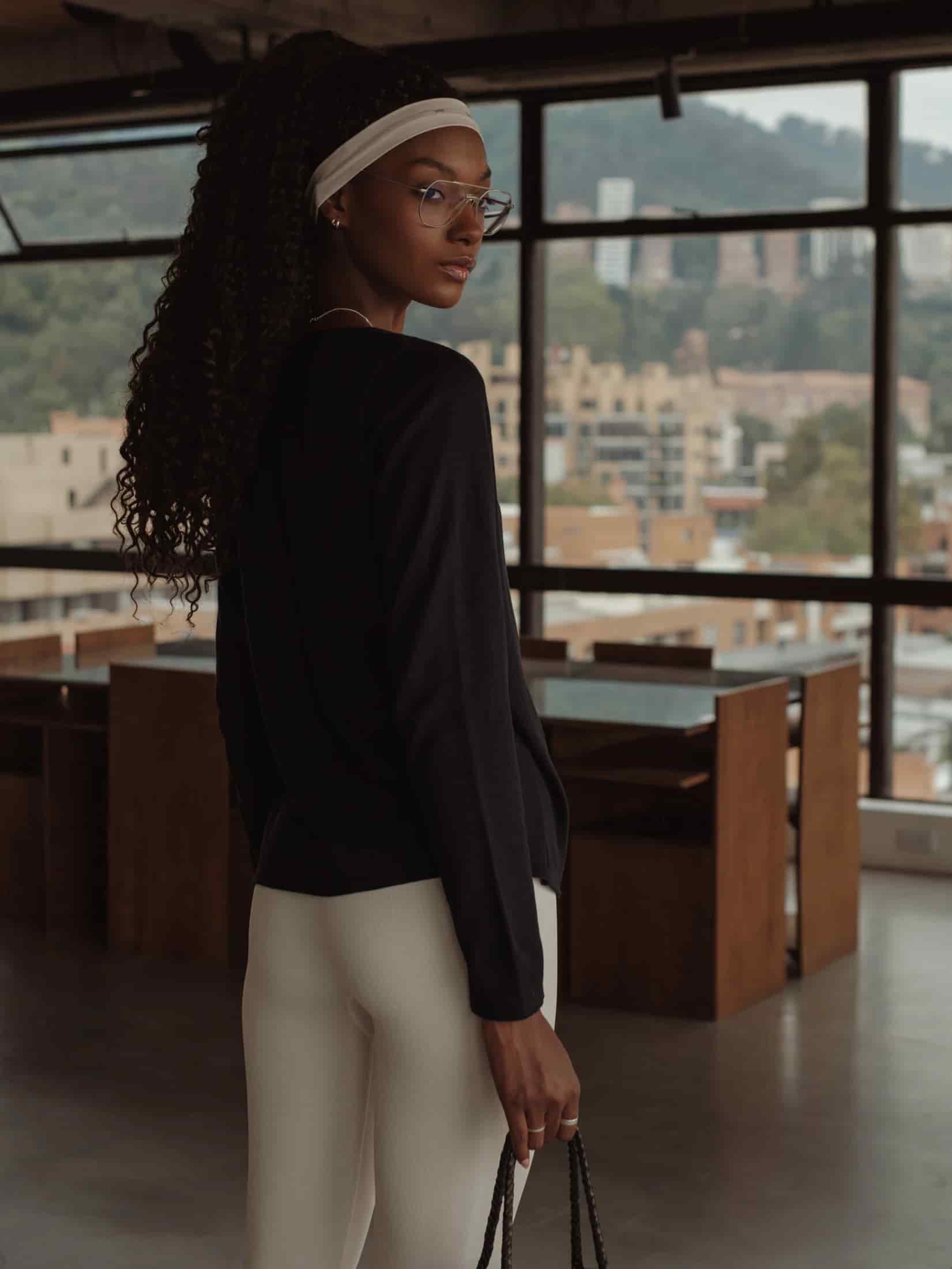 SEAMLESS HEADBAND - NATURAL - miniatura 9