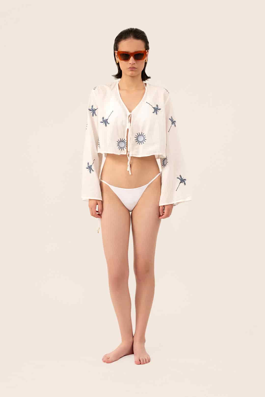 Zora Blouse - Oceana - miniatura 1
