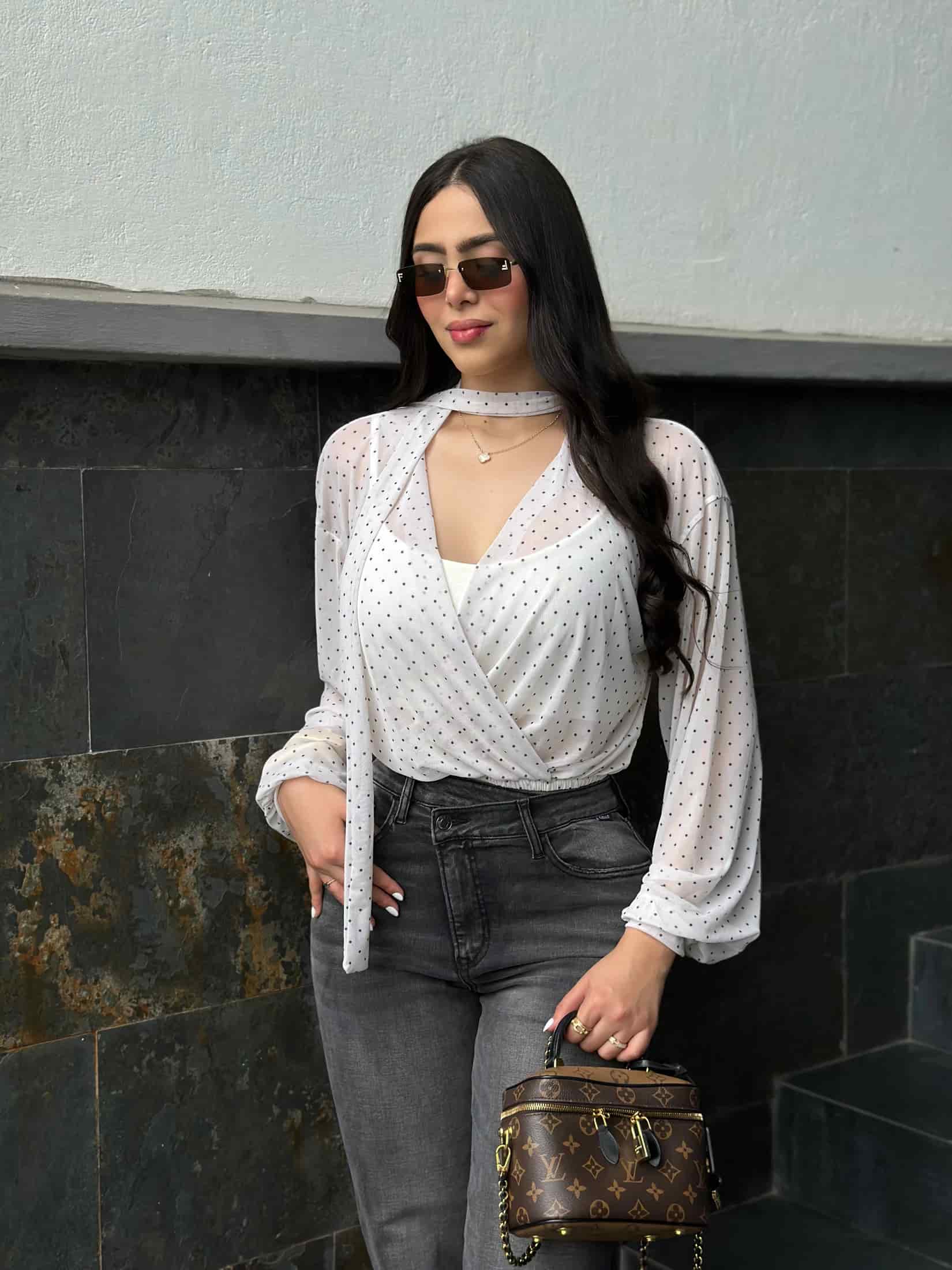 BLUSA VALERIA MARFIL - miniatura 1