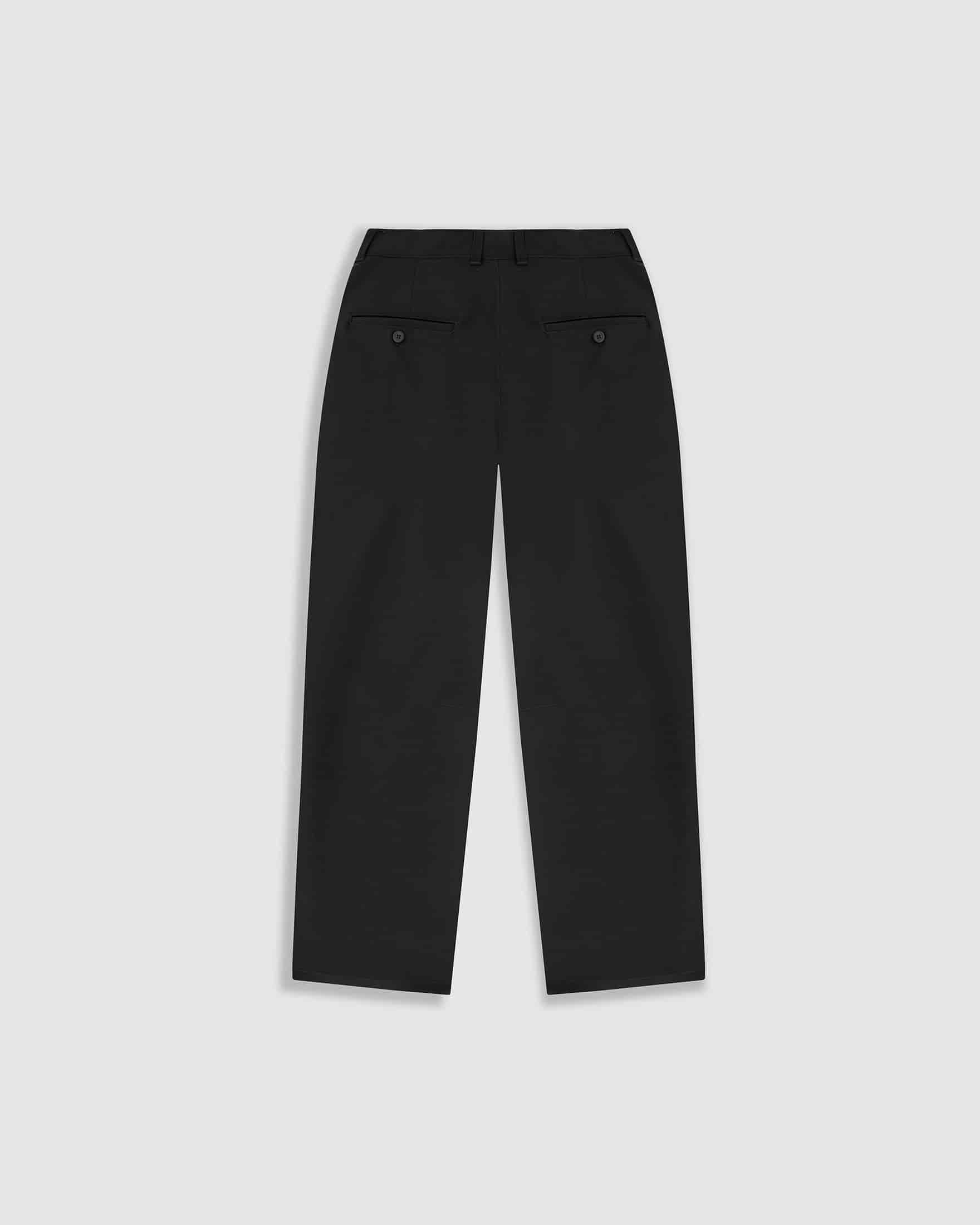 Barrel Fit Trousers - Negro - miniatura 7