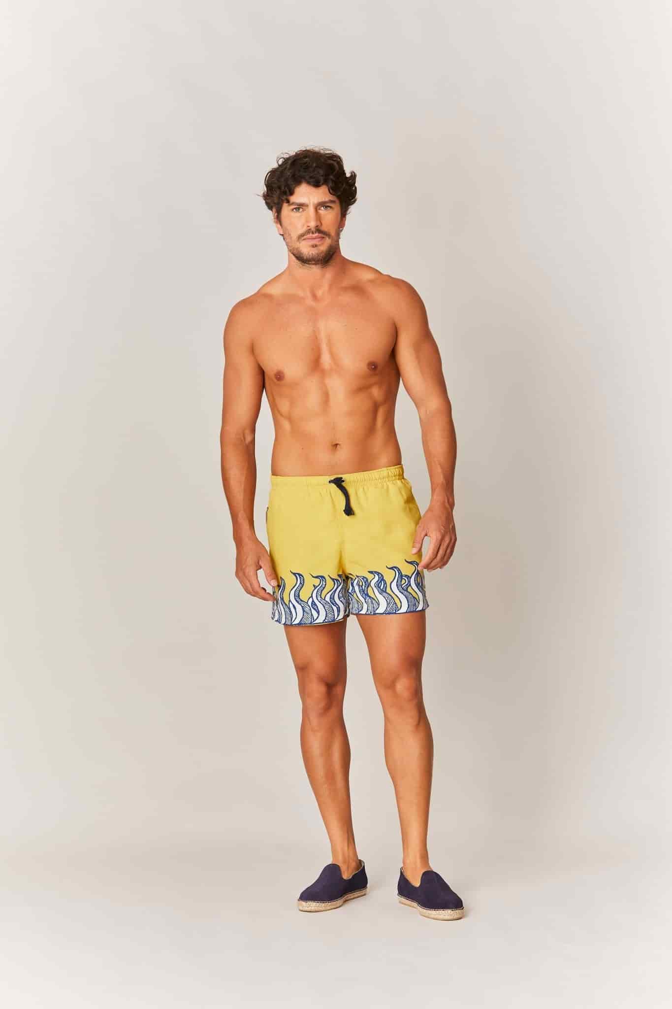 Men's sun fire swim trunk - miniatura 2