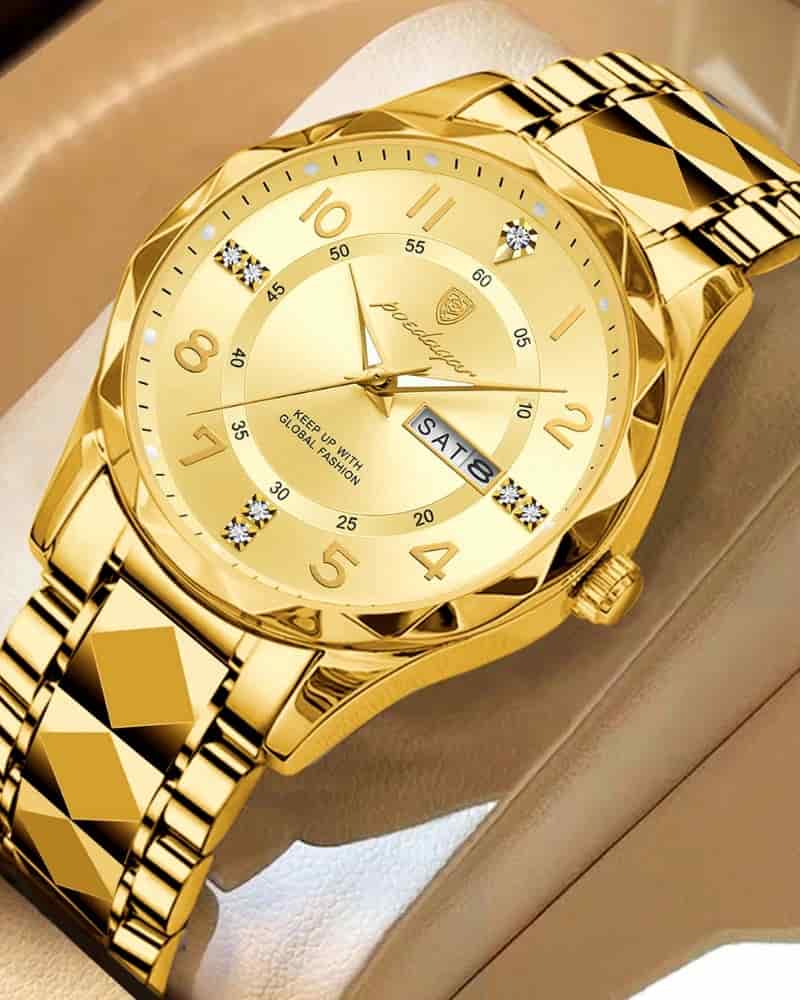 Classic Two-Tone Steel Watch - miniatura 5