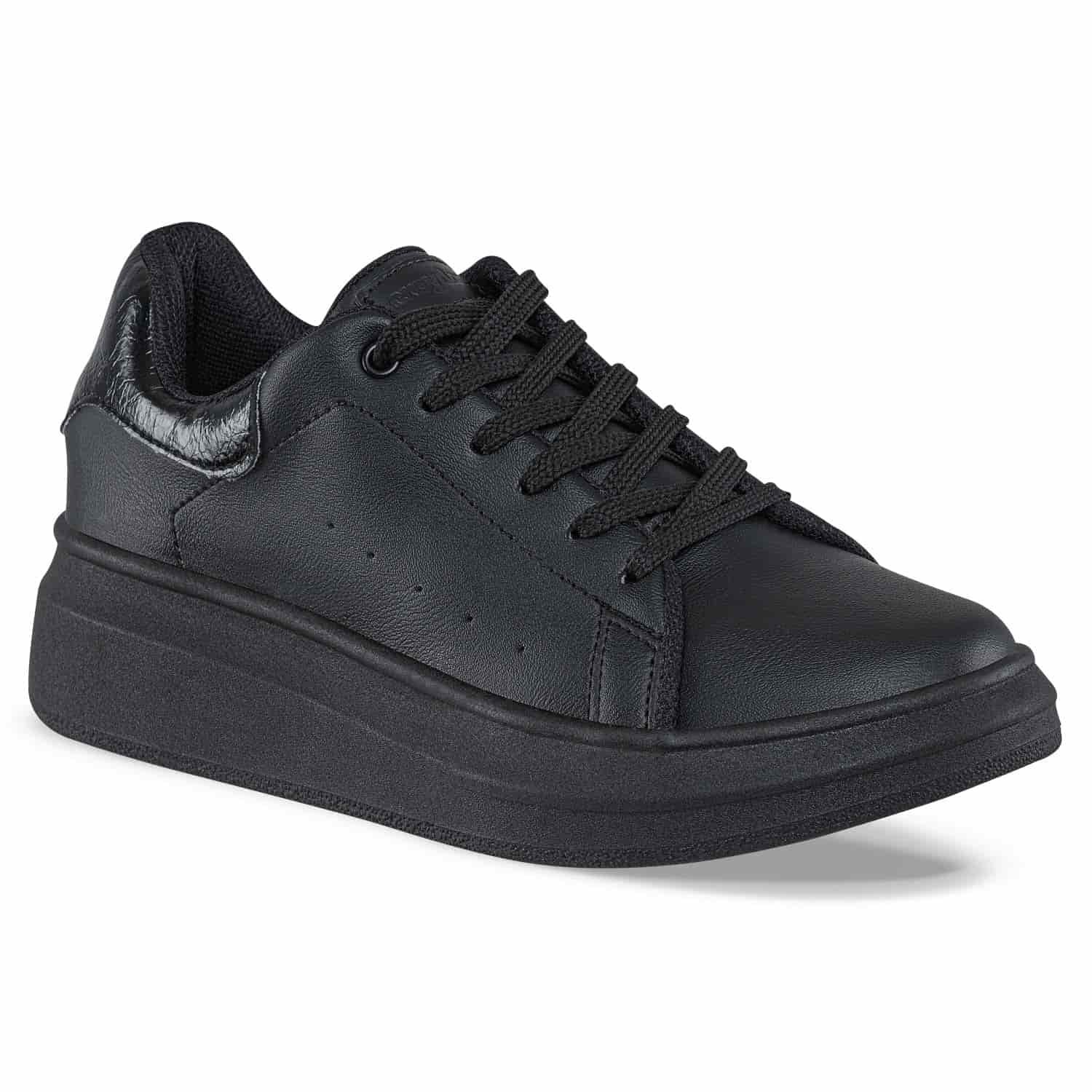 Tenis Urbanos Euforia Negro-Negro Croydon Para Mujer - miniatura 1