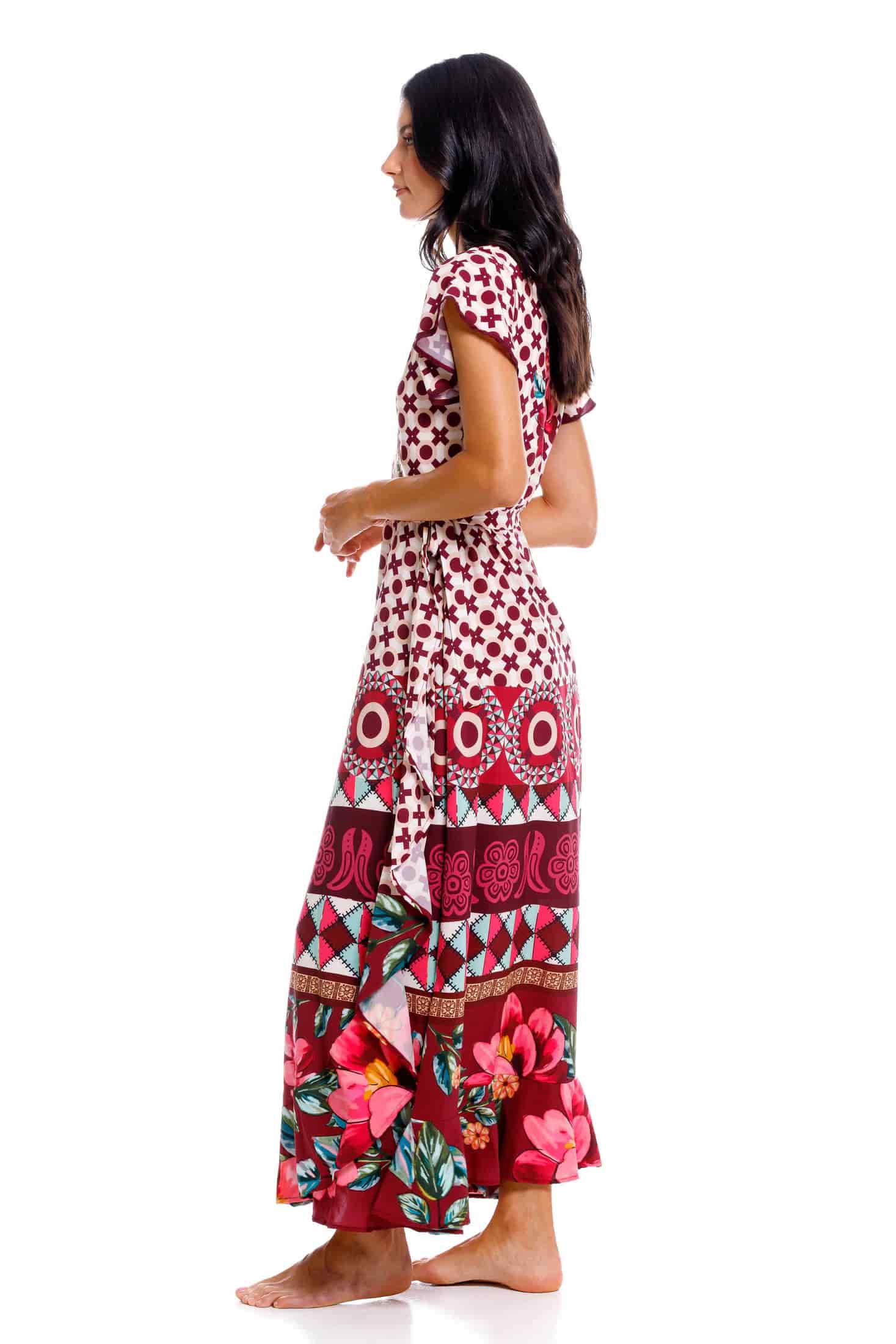 Vestido Seis Boleros Kenia Patch - miniatura 3