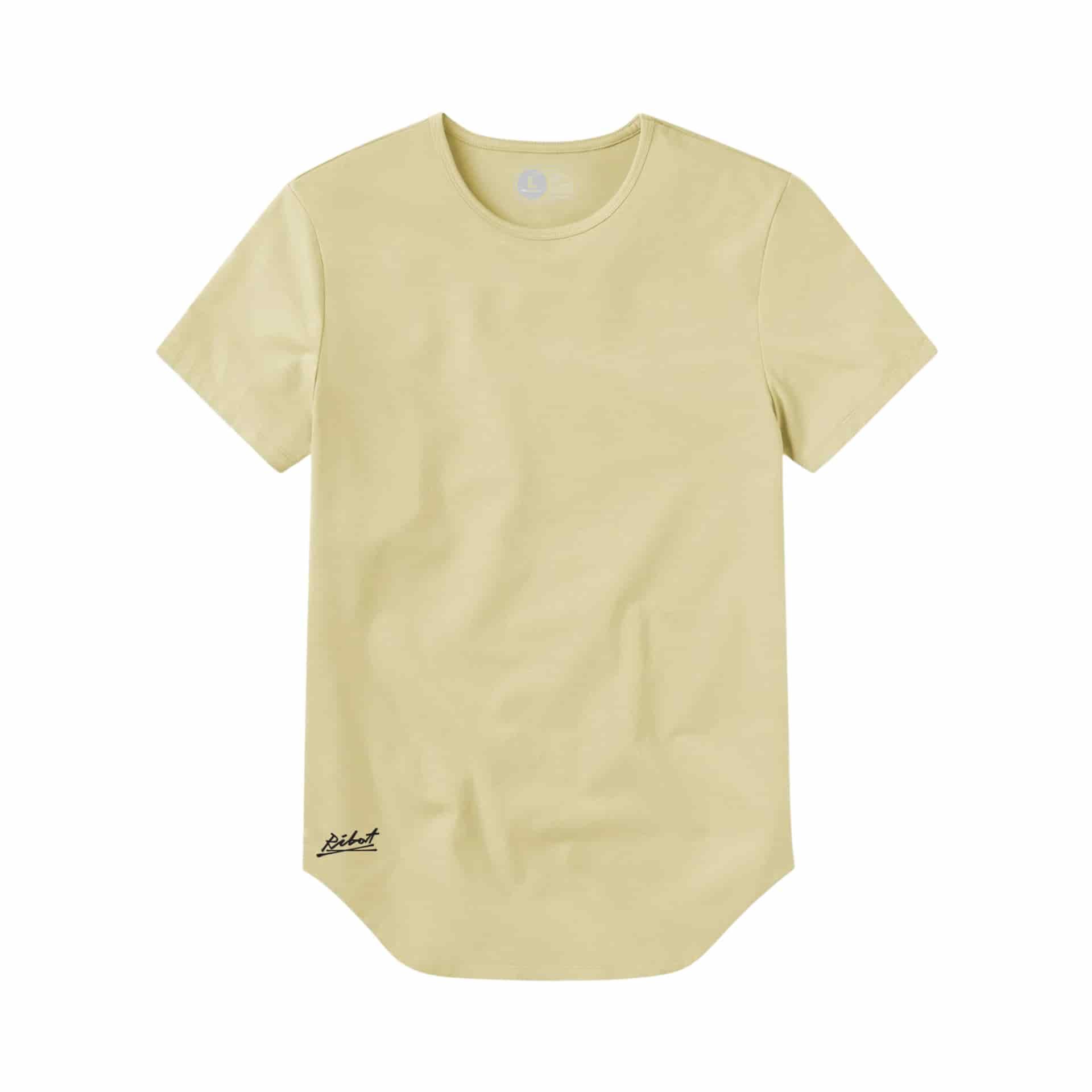 Camiseta Básica Curve Beige - miniatura 2