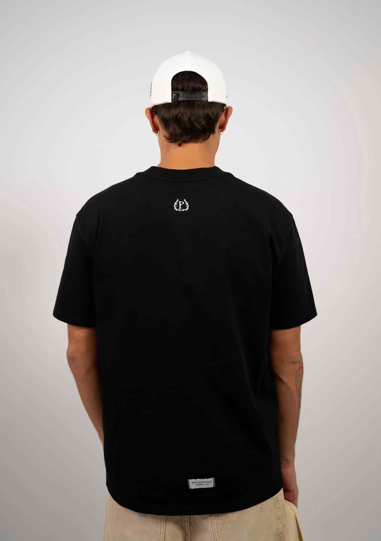 Pure Black Regular T-Shirt - miniatura 2