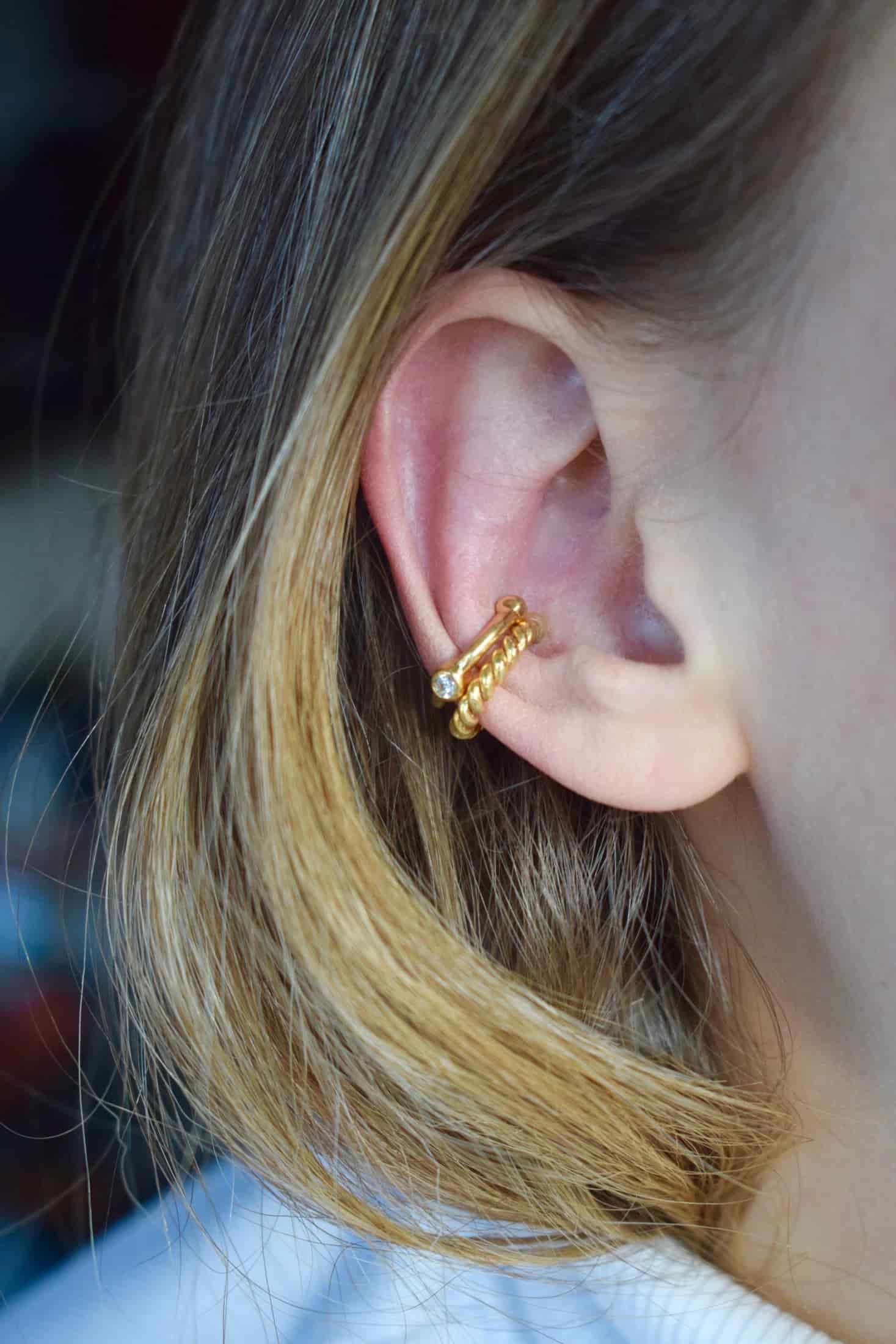 Ear Cuff Circon - miniatura 2