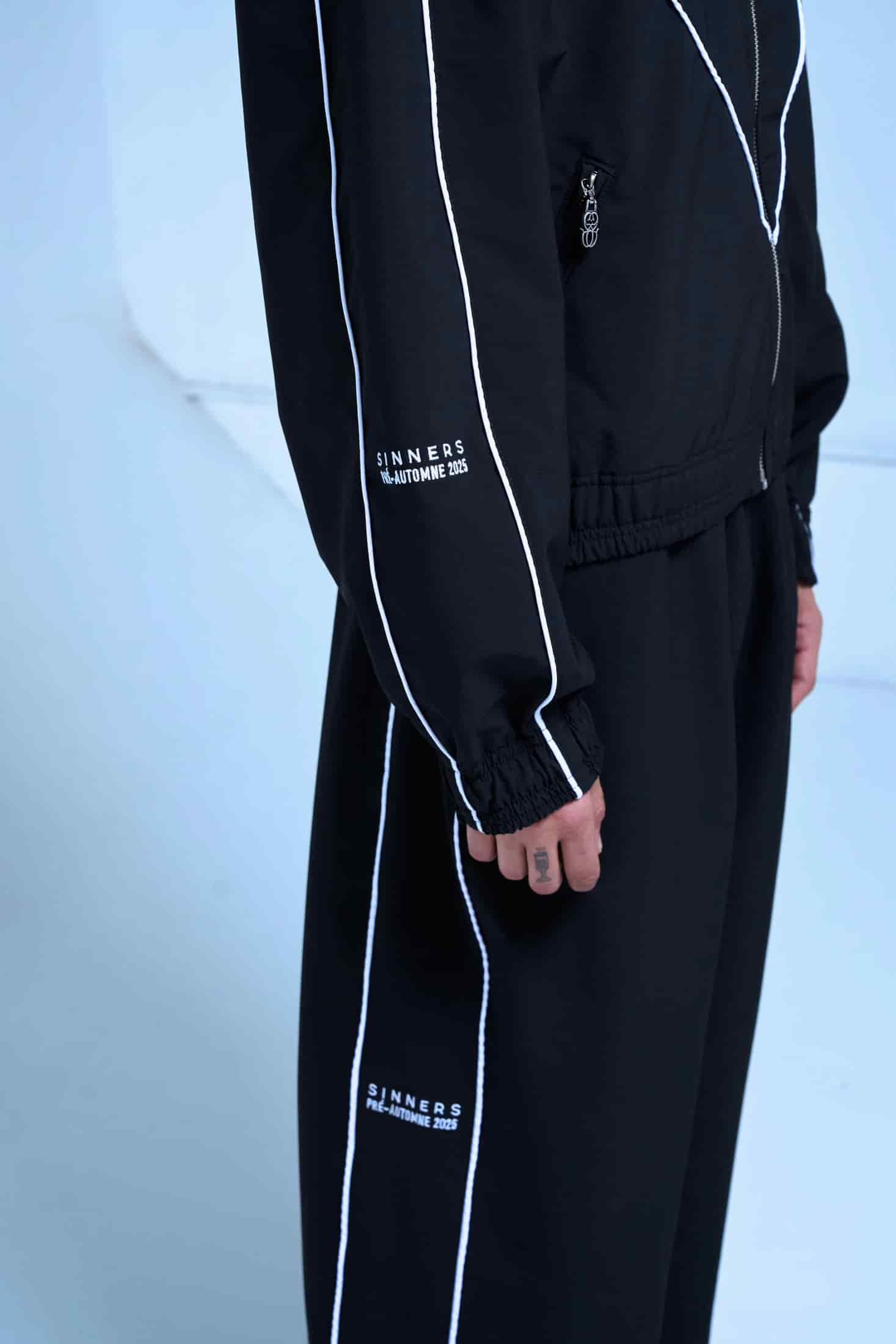 SINNERS BLACK TRACK PANT - miniatura 8
