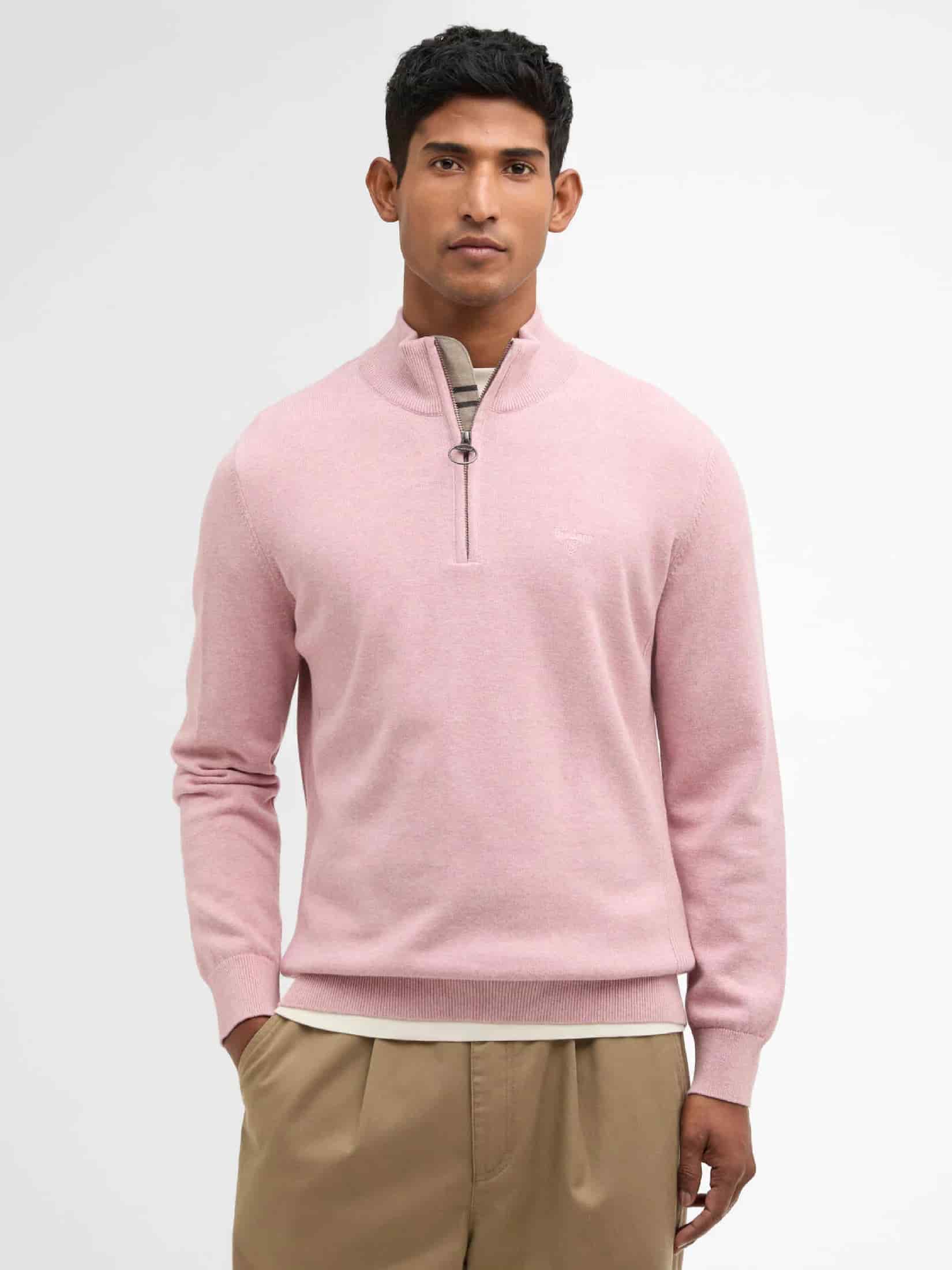 Cotton Quarter-Zip Jumper - miniatura 25