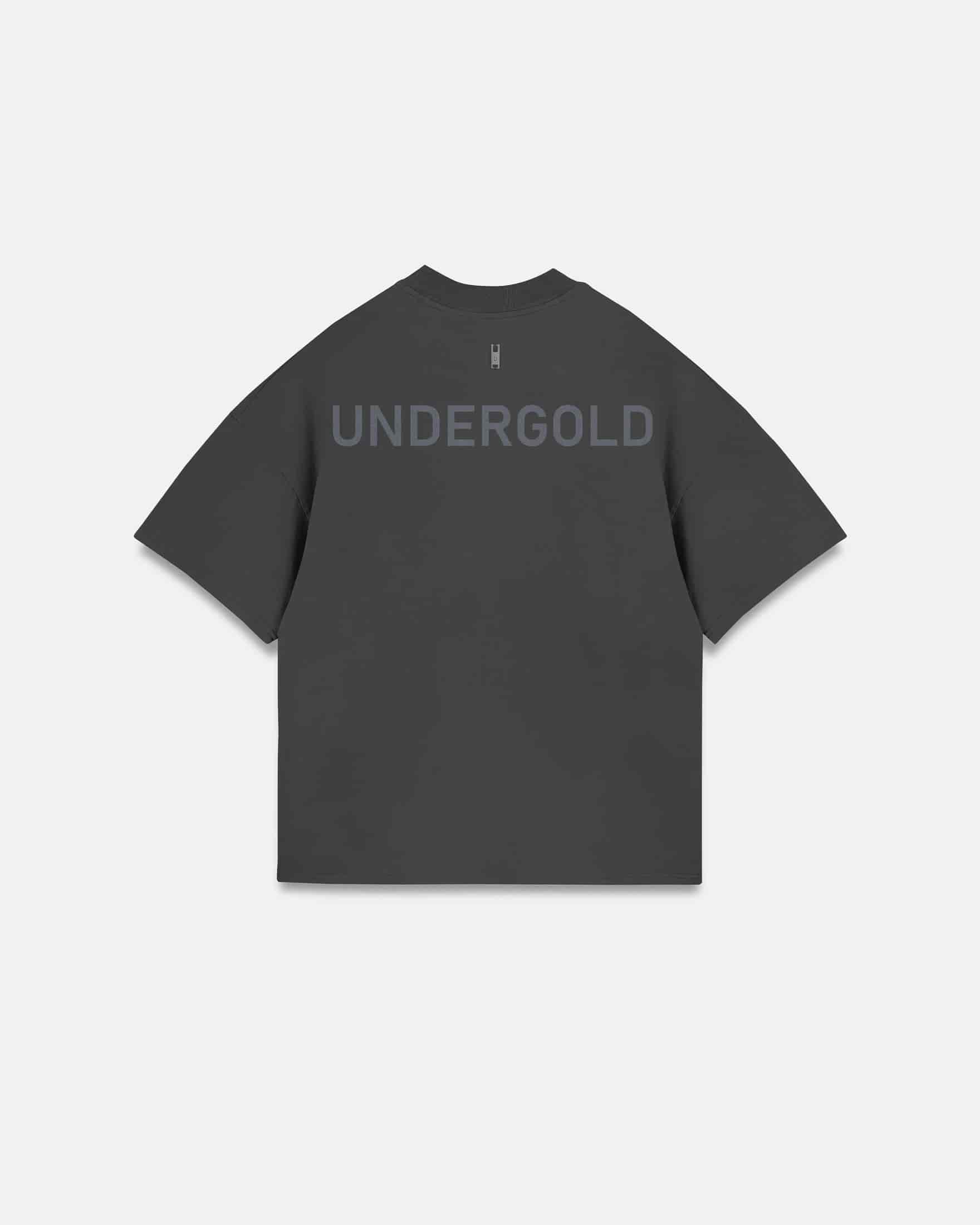 Line Basic Boxy Fit Tshirt Dark Gray - miniatura 1