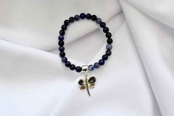 Pulsera Sodalita dije libélula M - miniatura 2