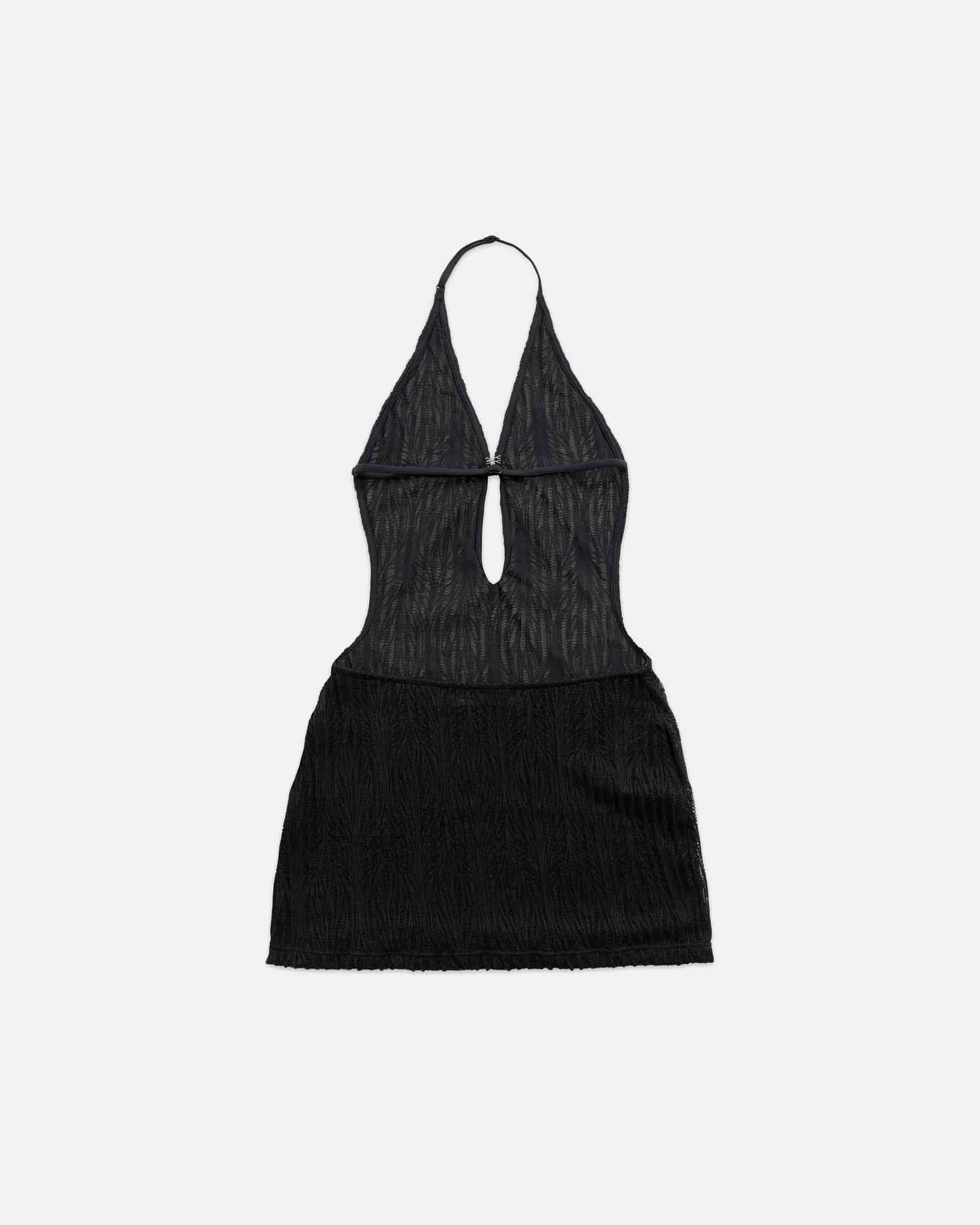 Basics Transparent Dress Black - miniatura 3