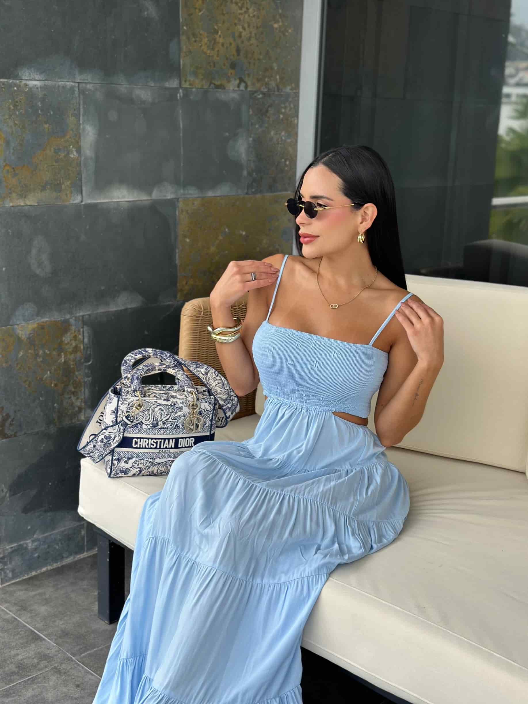 VESTIDO ASTRID AZUL - miniatura 4
