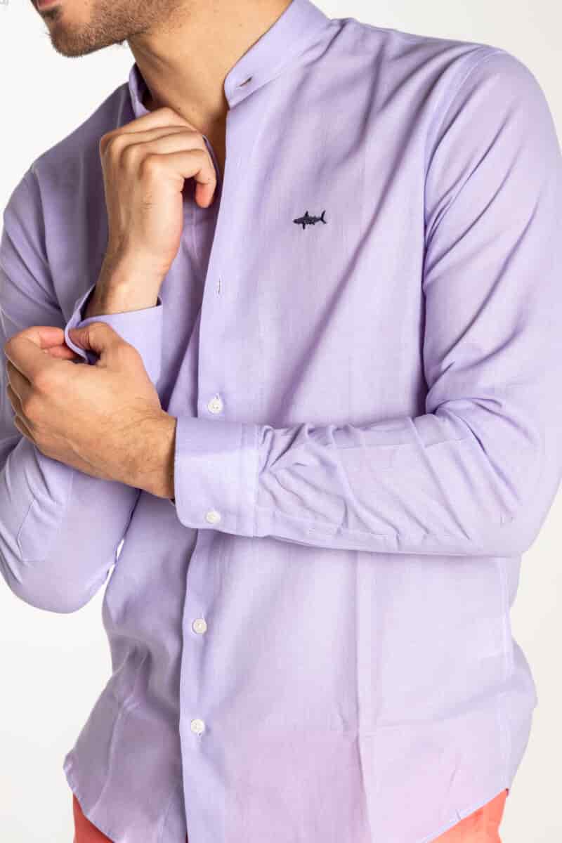 CAMISA NERU SALVADOR LILA - miniatura 2