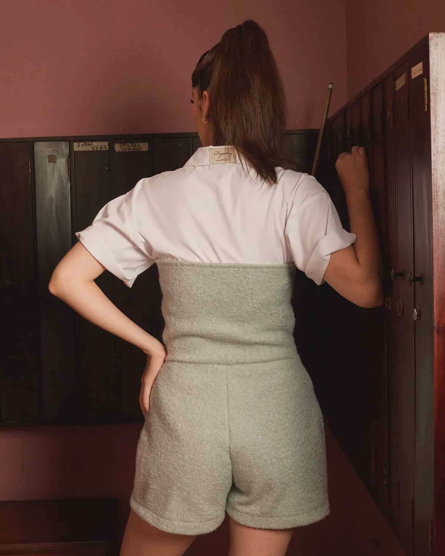 Jumpsuit One Shot Celeste - miniatura 3