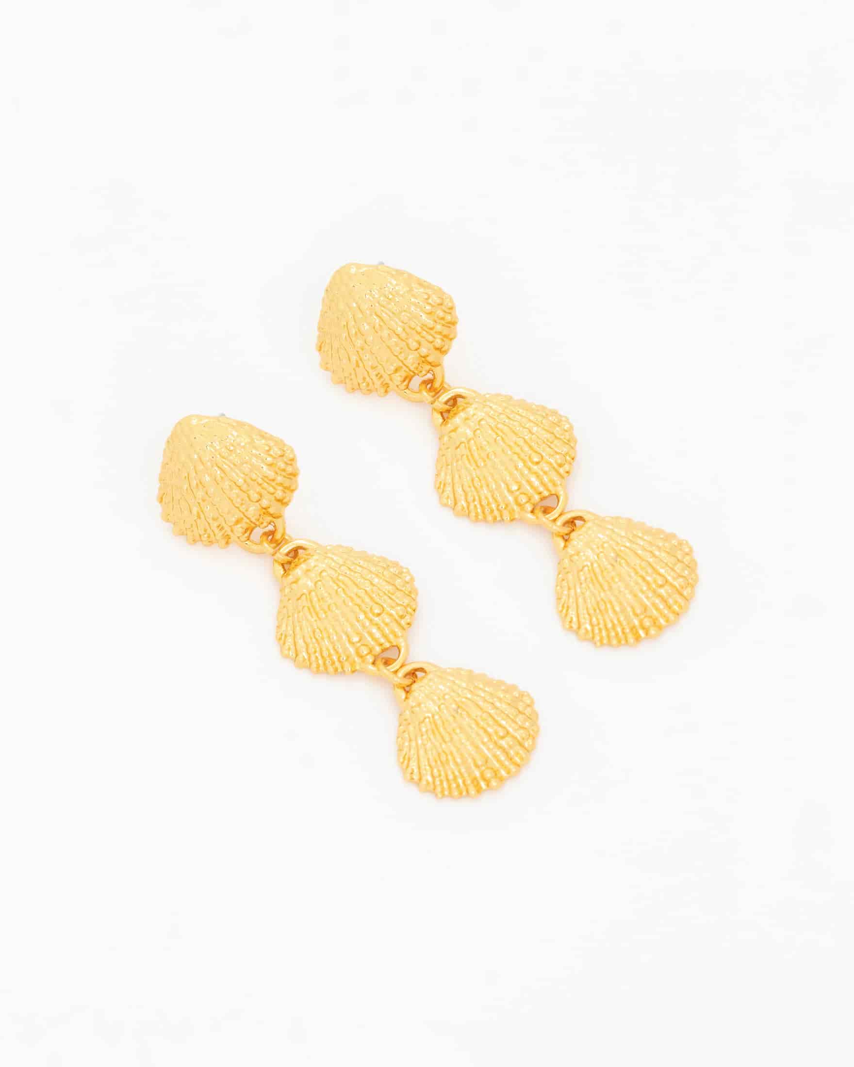 Maxi Aretes Concha Largo - miniatura 1