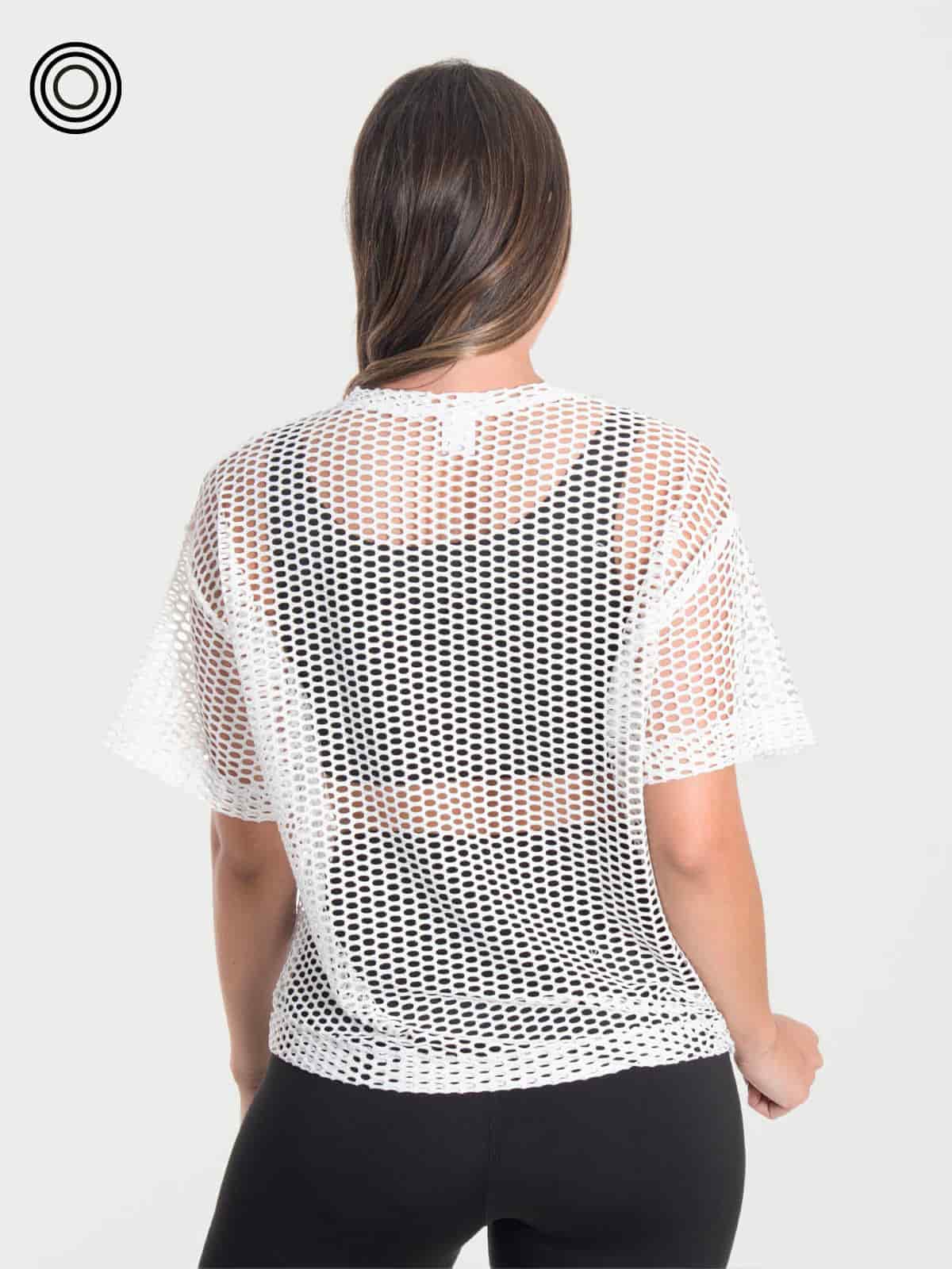 Camiseta tulum malla ivory - miniatura 3
