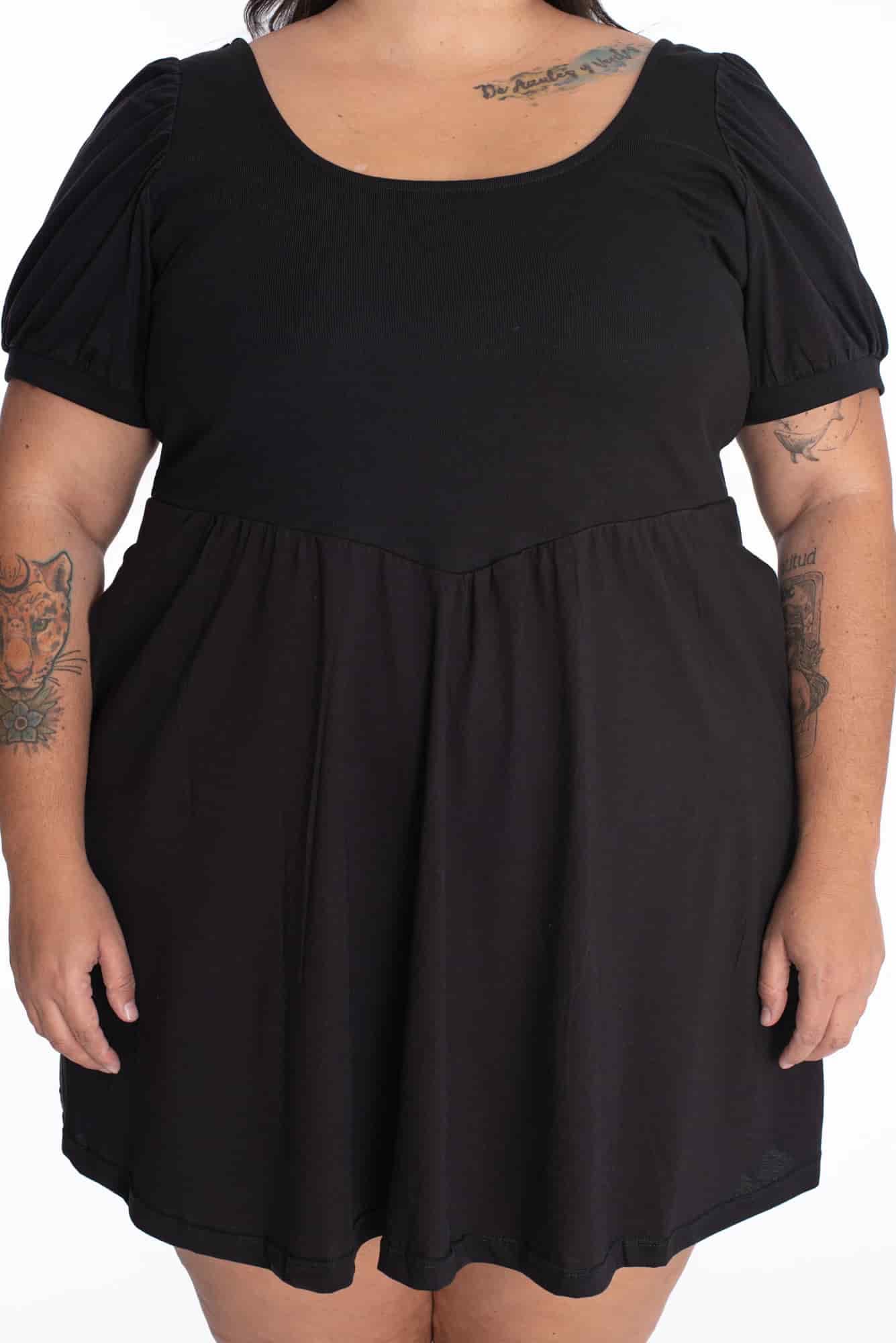 Vestido Amapola Negro - miniatura 4