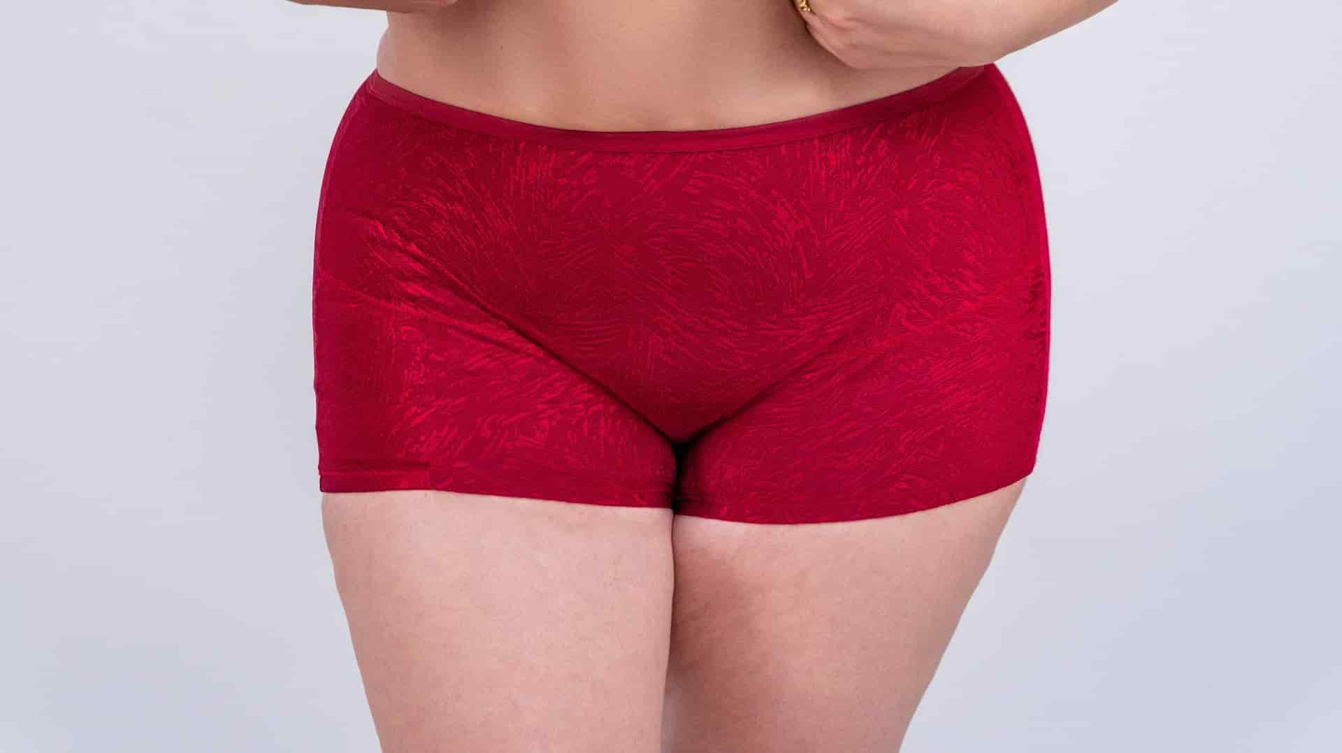 Panty Cachetero de Tiro Alto con Control de Abdomen en Lycra Jacquard - miniatura 1