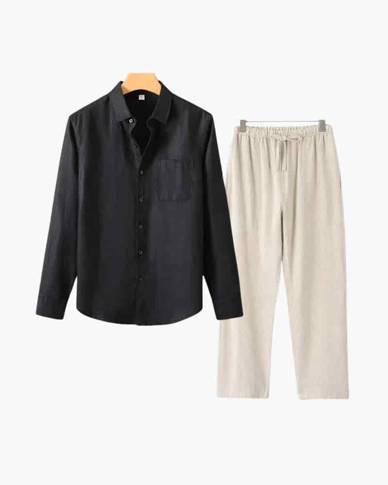 Old Money Linen Combo (Longsleeve) - miniatura 8