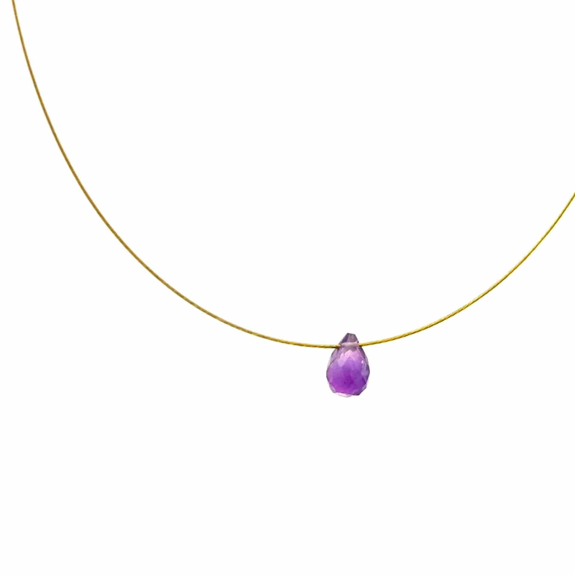Stone Drop Necklace - miniatura 2