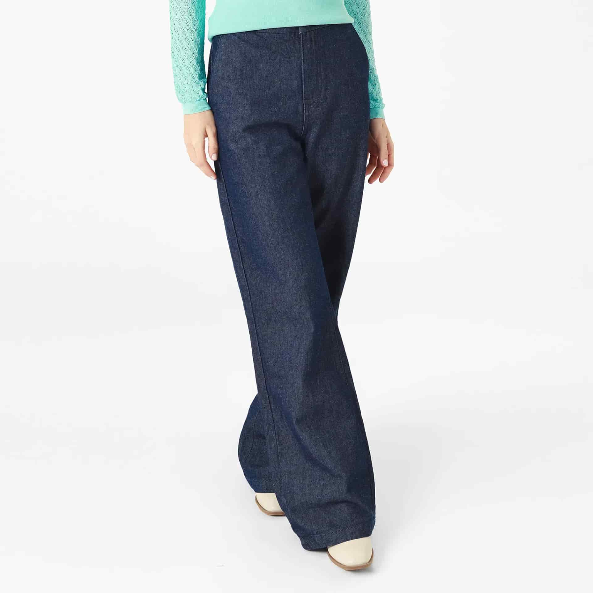 Pantalon Tiro Alto Bota Recta - miniatura 6