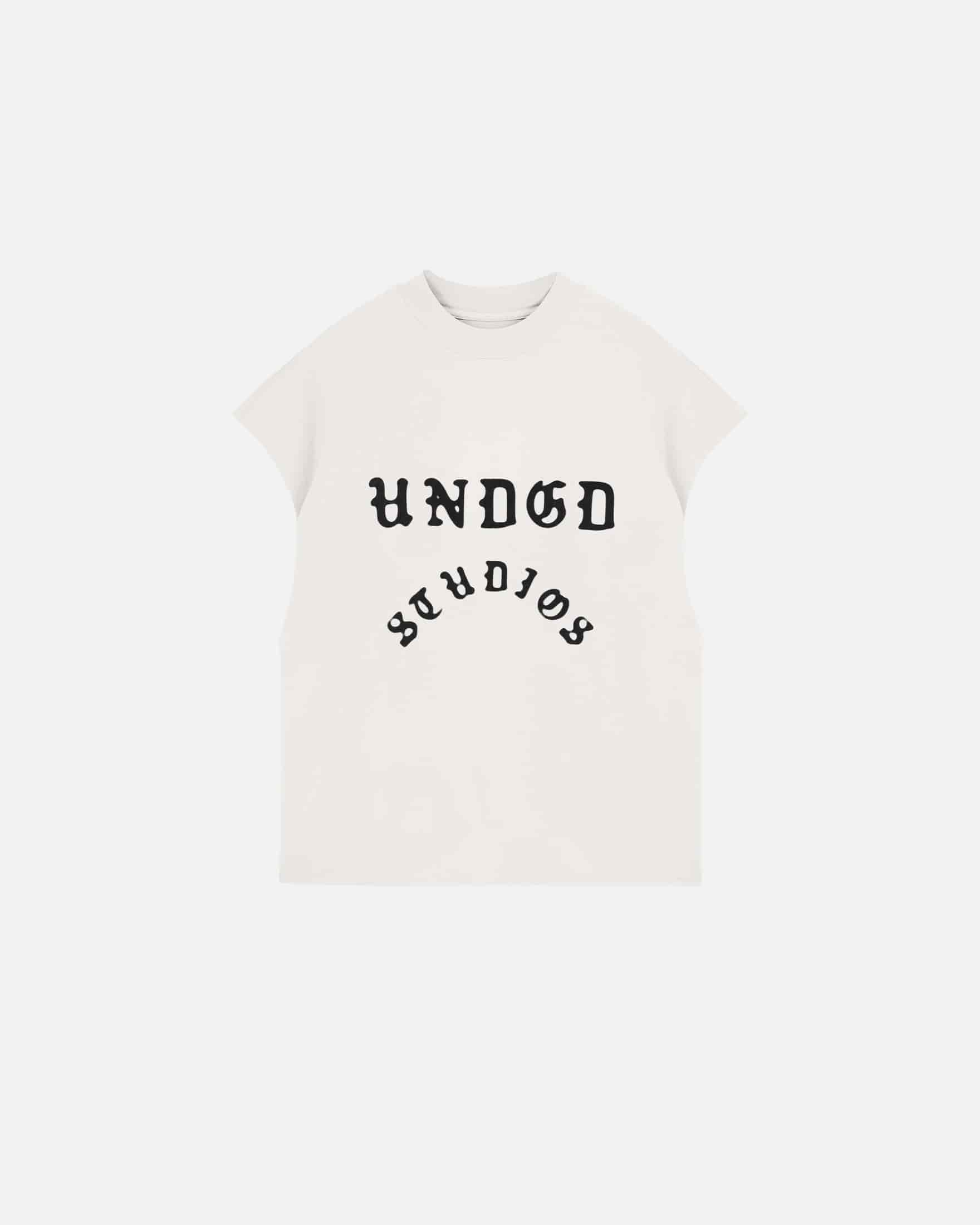 Capsule UNDGD STUDIOS Sleeveless Tshirt White - miniatura 1
