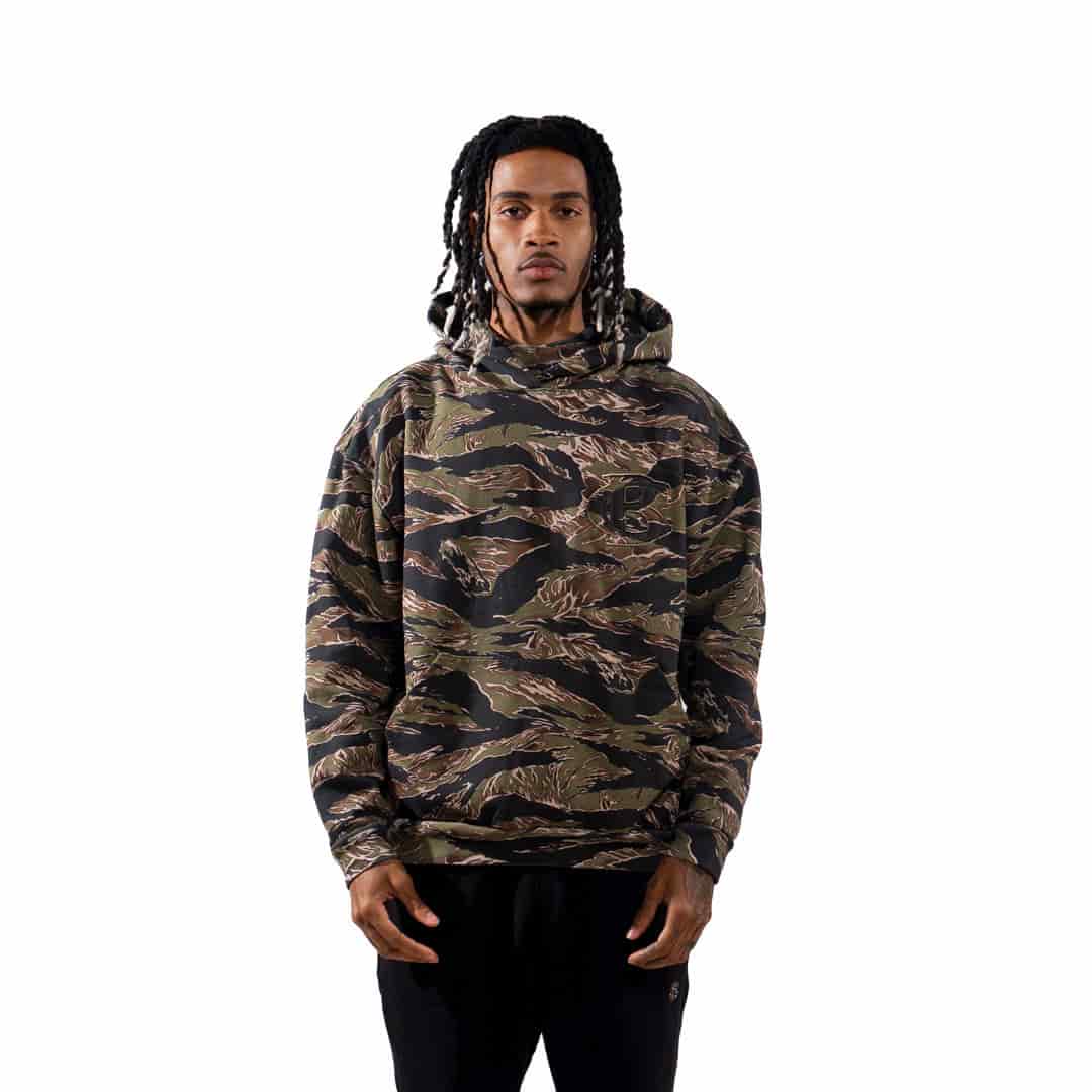 Buzo Hoodie Oversize Camuflado | Selva - miniatura 4