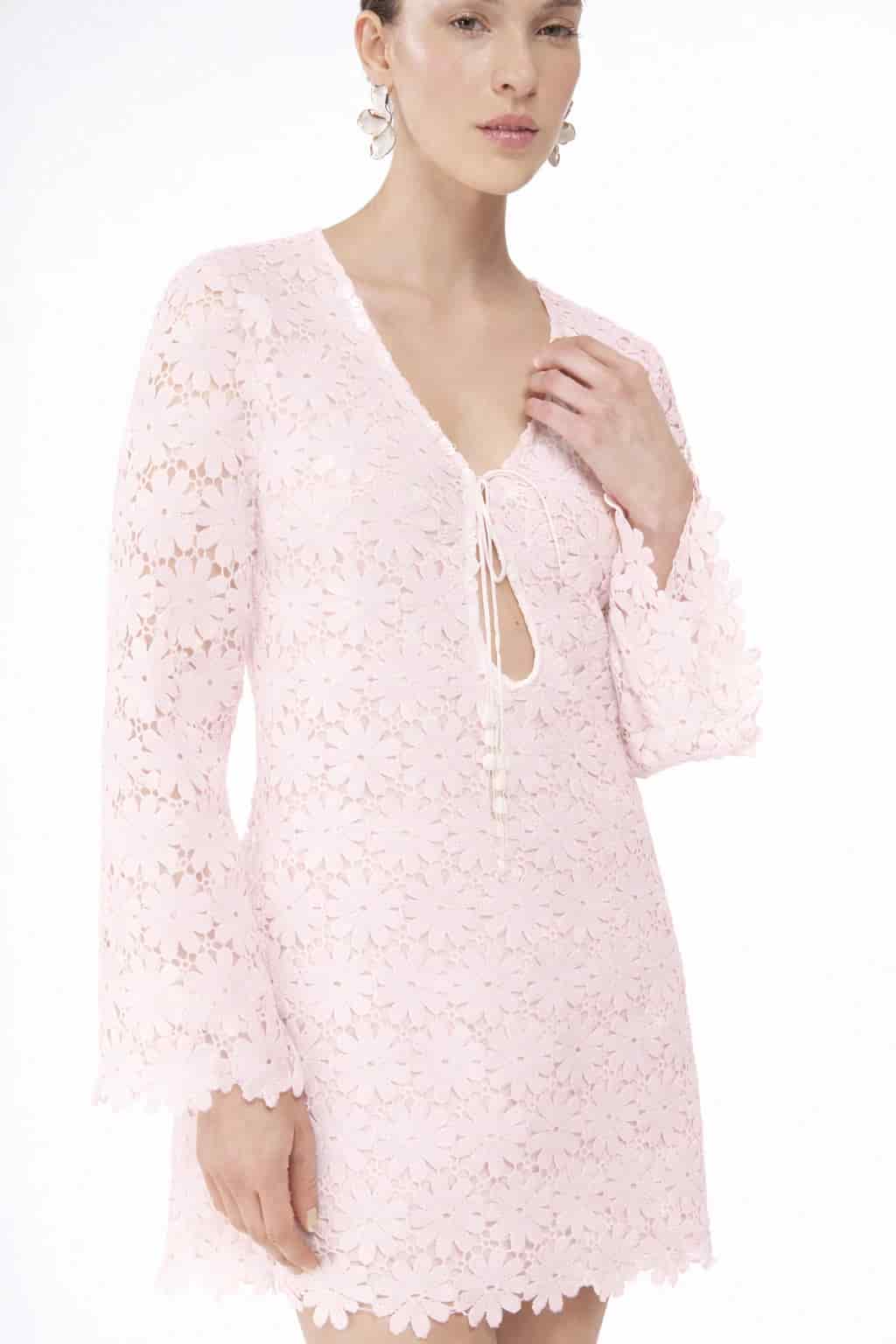 SERAPHINE MINI DRESS PINK - miniatura 2