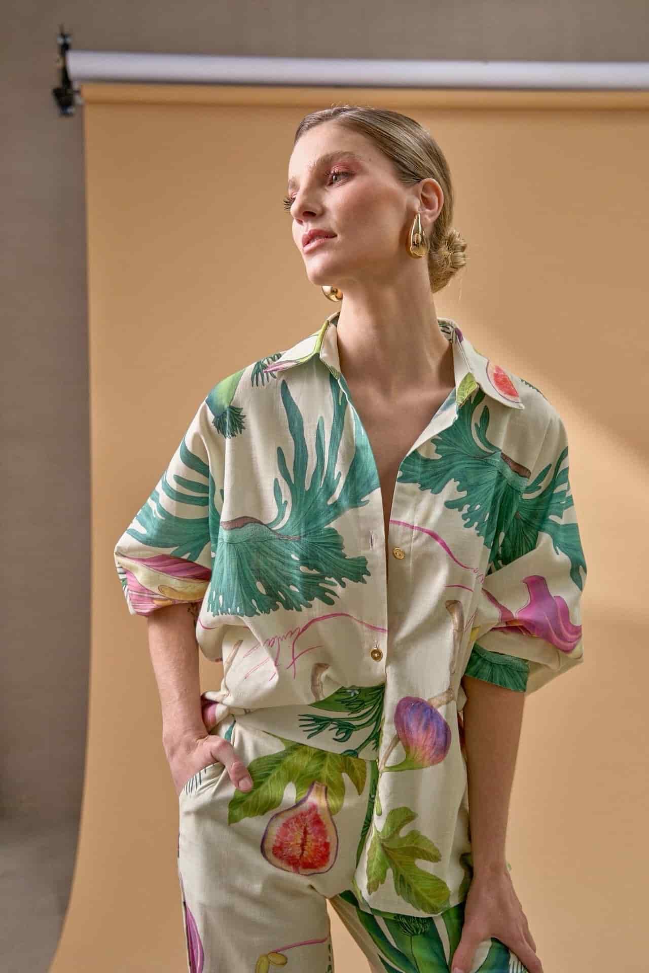 Ivory blouse - miniatura 3