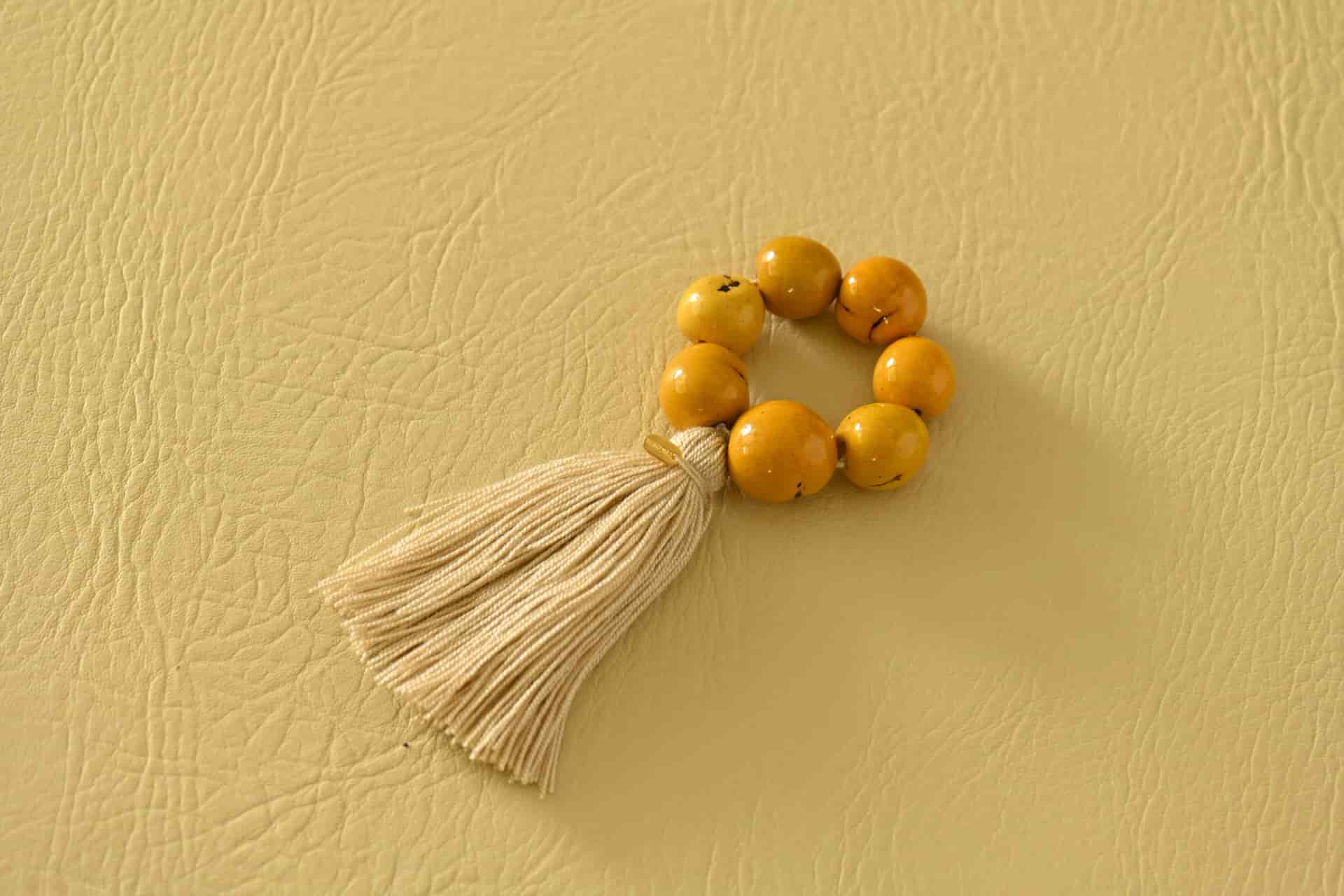 Set de 4 servilleteros de Taguas Amarillo - miniatura 2