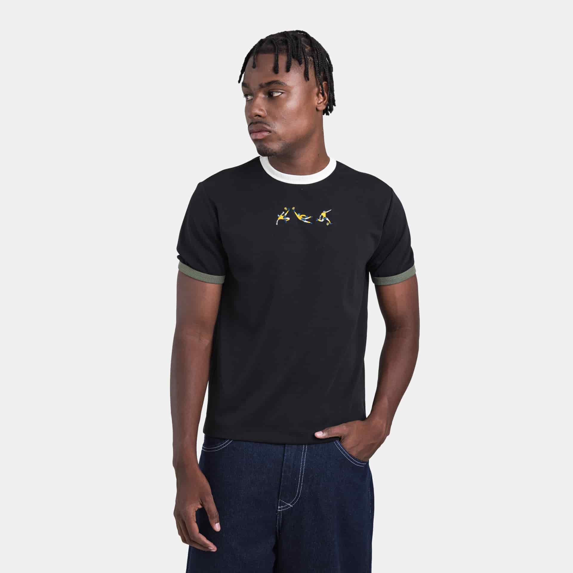 Gol Ringer Tee Negro - miniatura 6