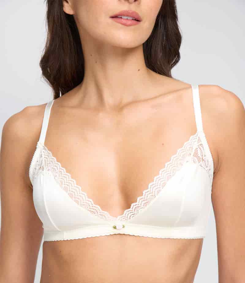 THE BRALETTE IN IVORY - miniatura 1