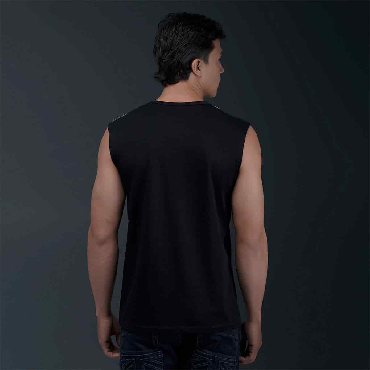 Camiseta Manga Sisa Negra - miniatura 2
