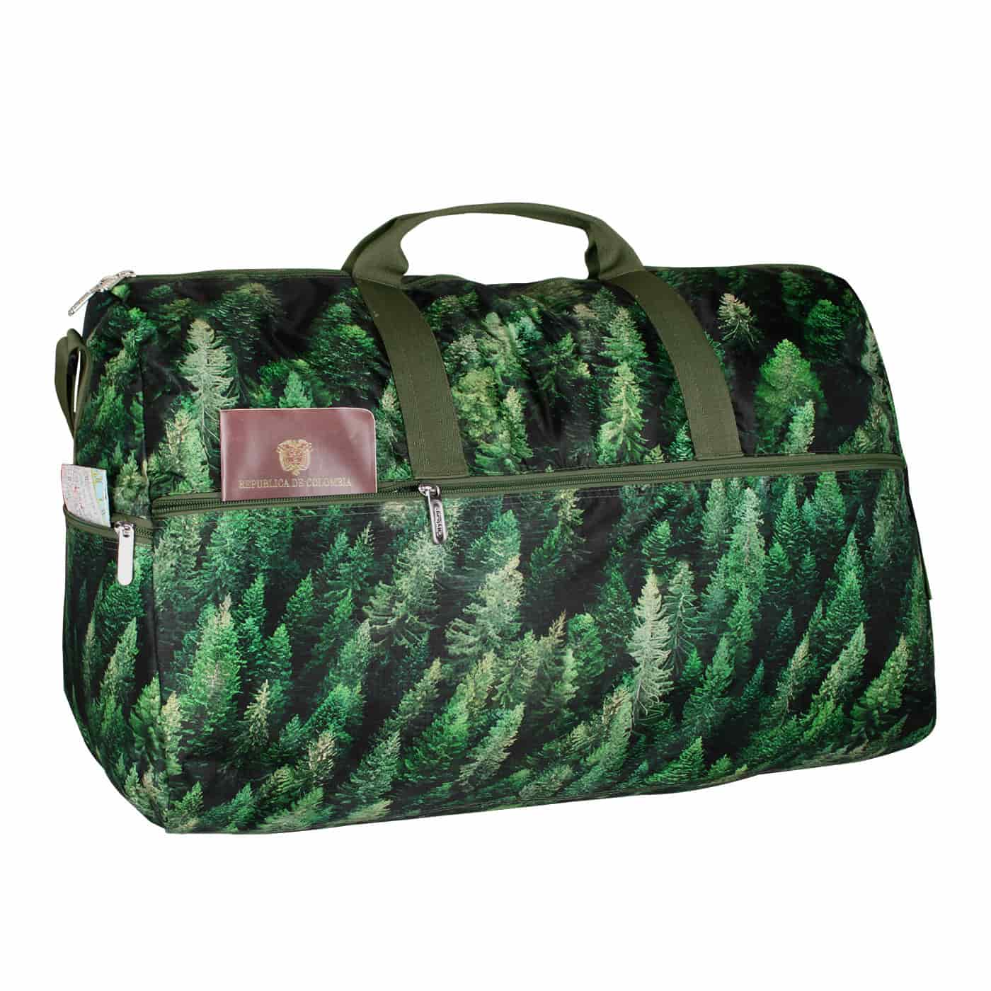 Maleta XL ULTRA Plegable Estampado Bosque Citybags - miniatura 4