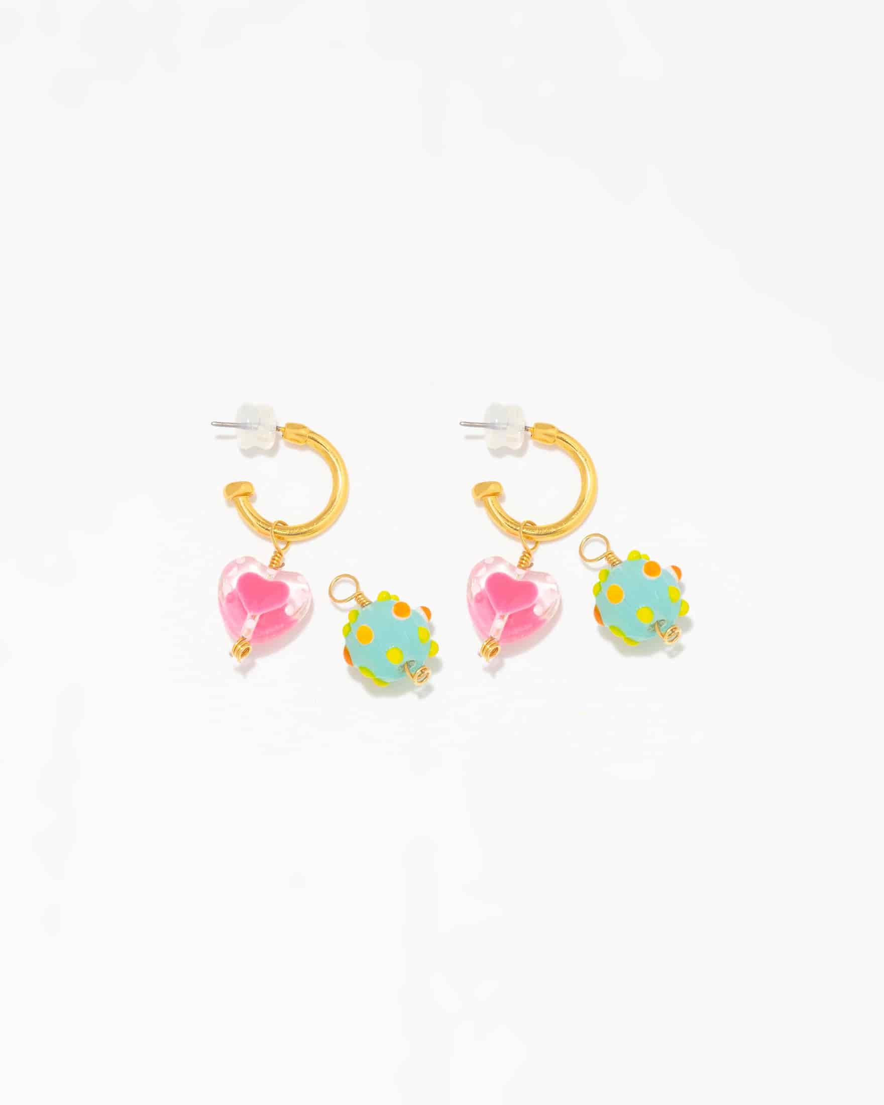Aretes 3 en 1 Cristal - miniatura 2