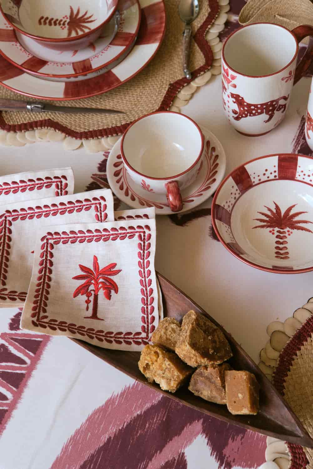 Platanera Cocktail Napkin Set of 4 - miniatura 3