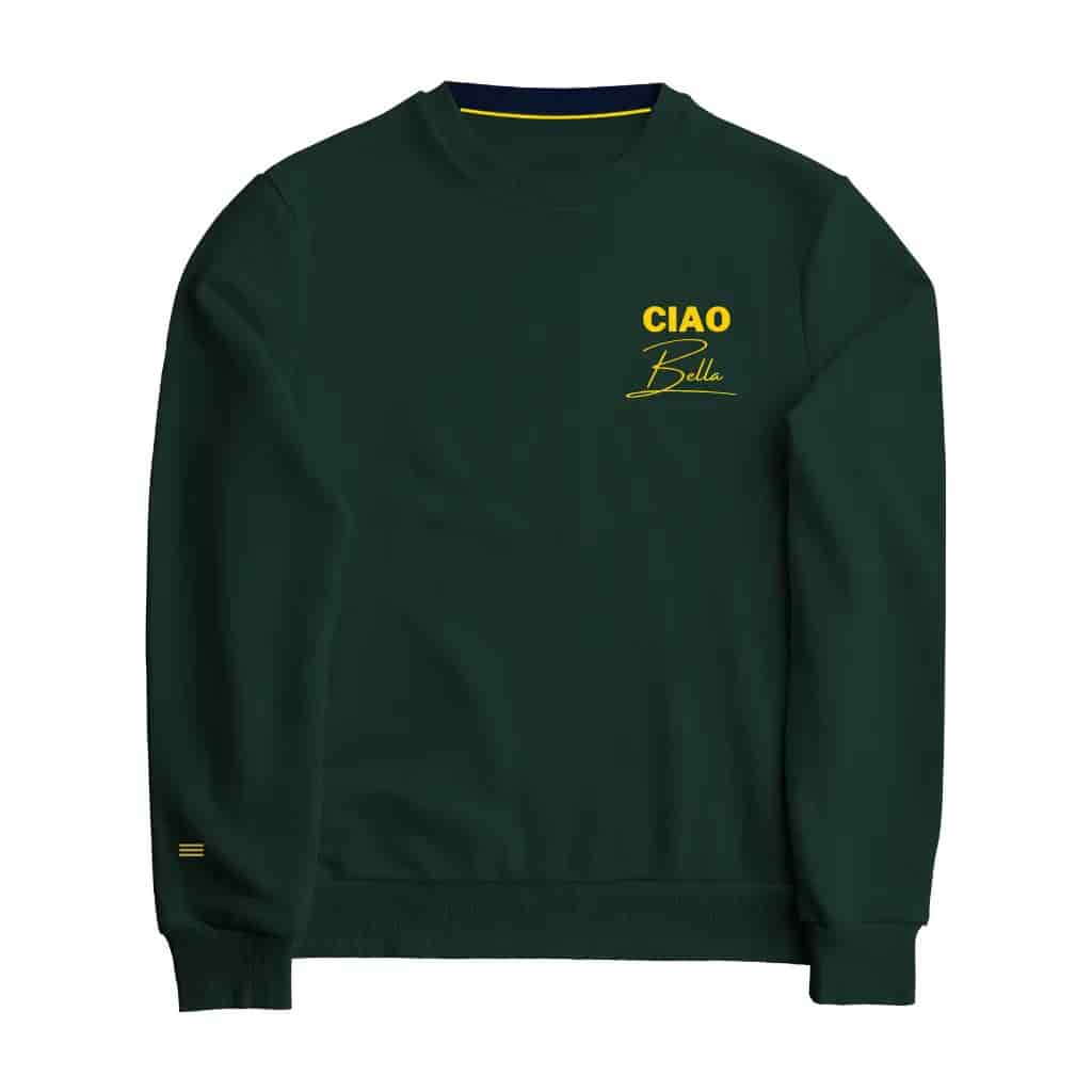 NUOVO Sweatshirt CIAO Bella - miniatura 2