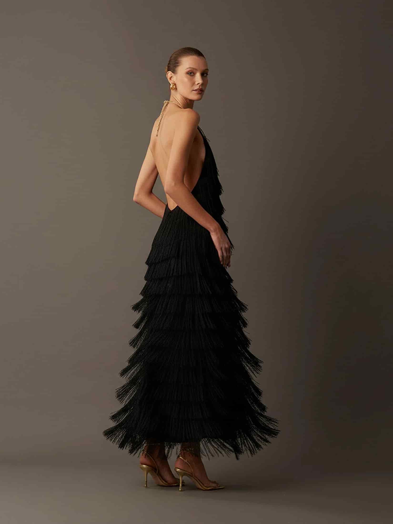 VESTIDO JOYA LARGO - miniatura 2