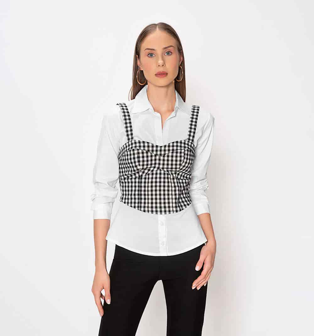 Camisera hibrida manga larga - miniatura 3